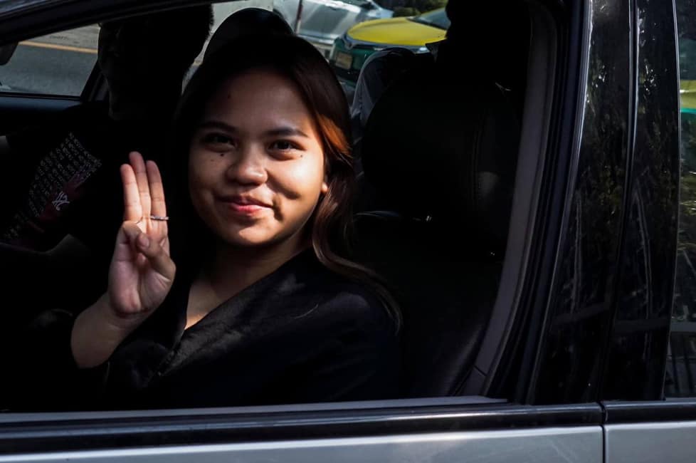 thai activist Netiporn Sanesangkhom bung