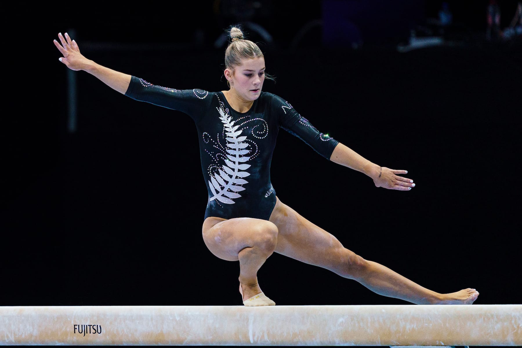 leggings and shorts over leotards allowed new zeland female gymnasts