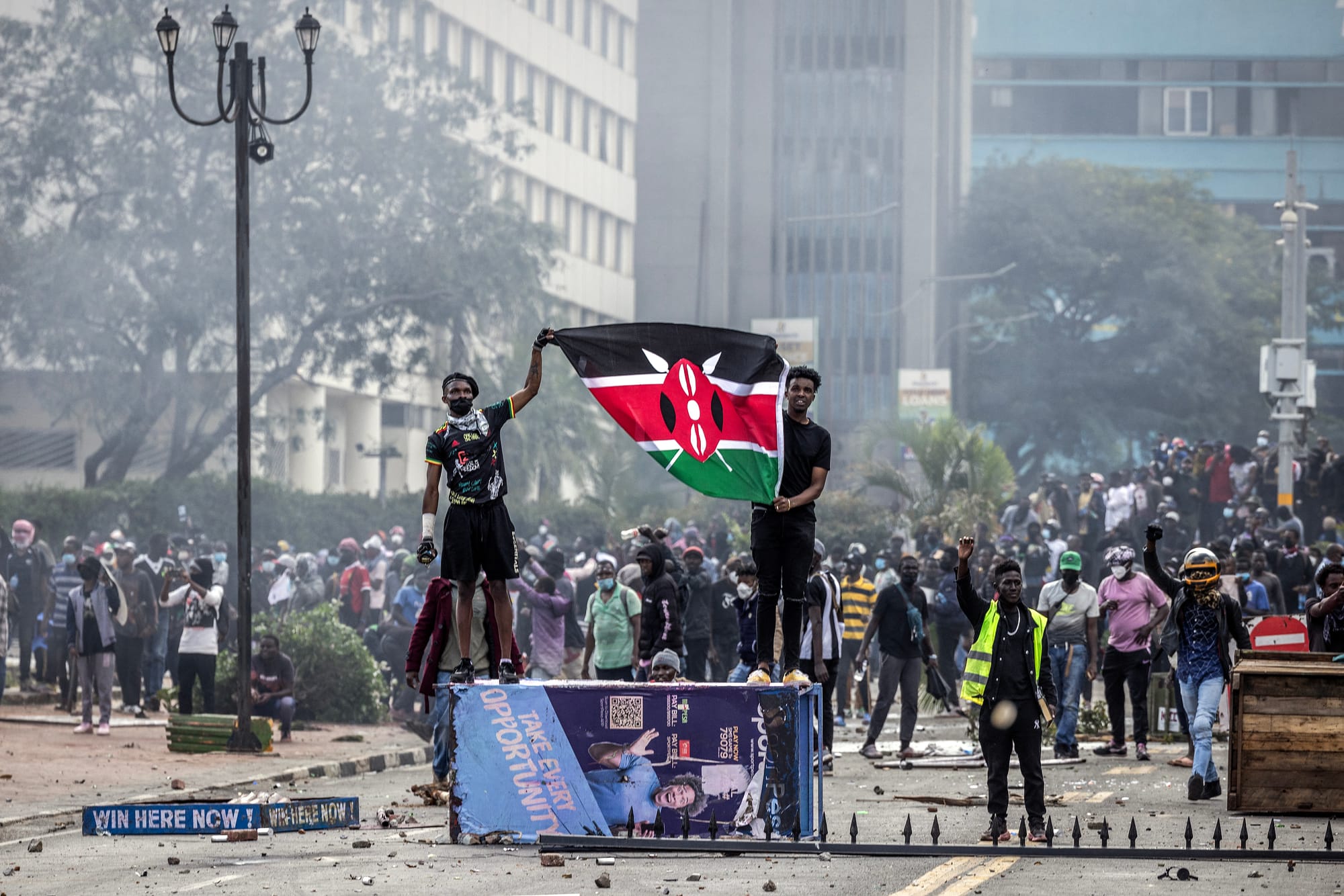 kenya youth protest tax finance bill