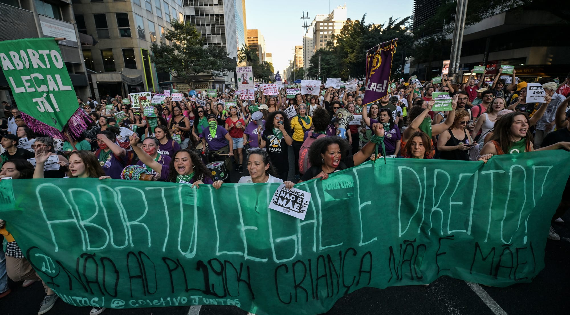 brazil sao paulo abortion protest