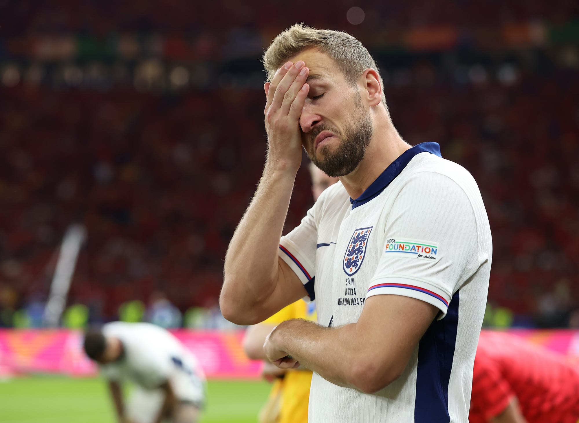 Harry Kane England  defeat to Spain UEFA EURO 2024