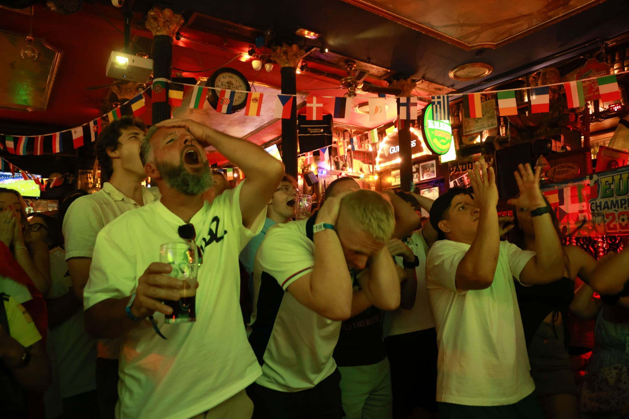 men's UEFA Euro 2024 final at Fontana de Oro pub