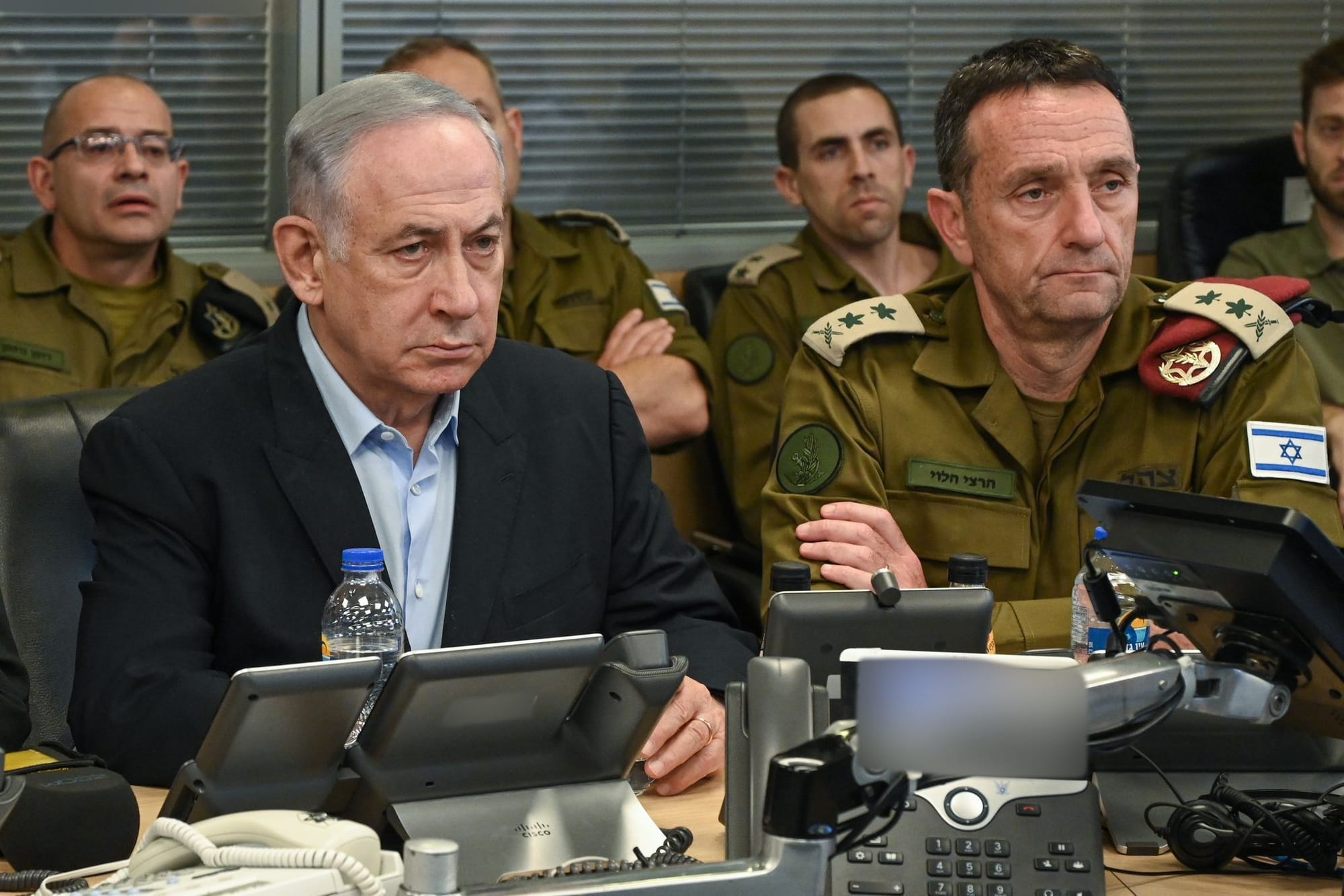 Israeli Prime Minister Benjamin Netanyahu Herzi Halevi