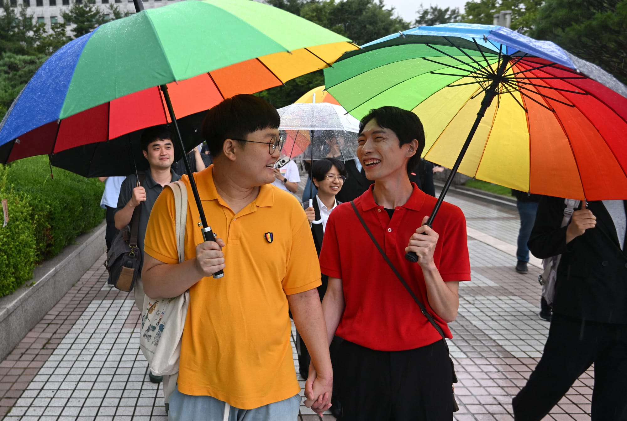 South Korean same-sex couple So Seong-wook Kim Yong-min