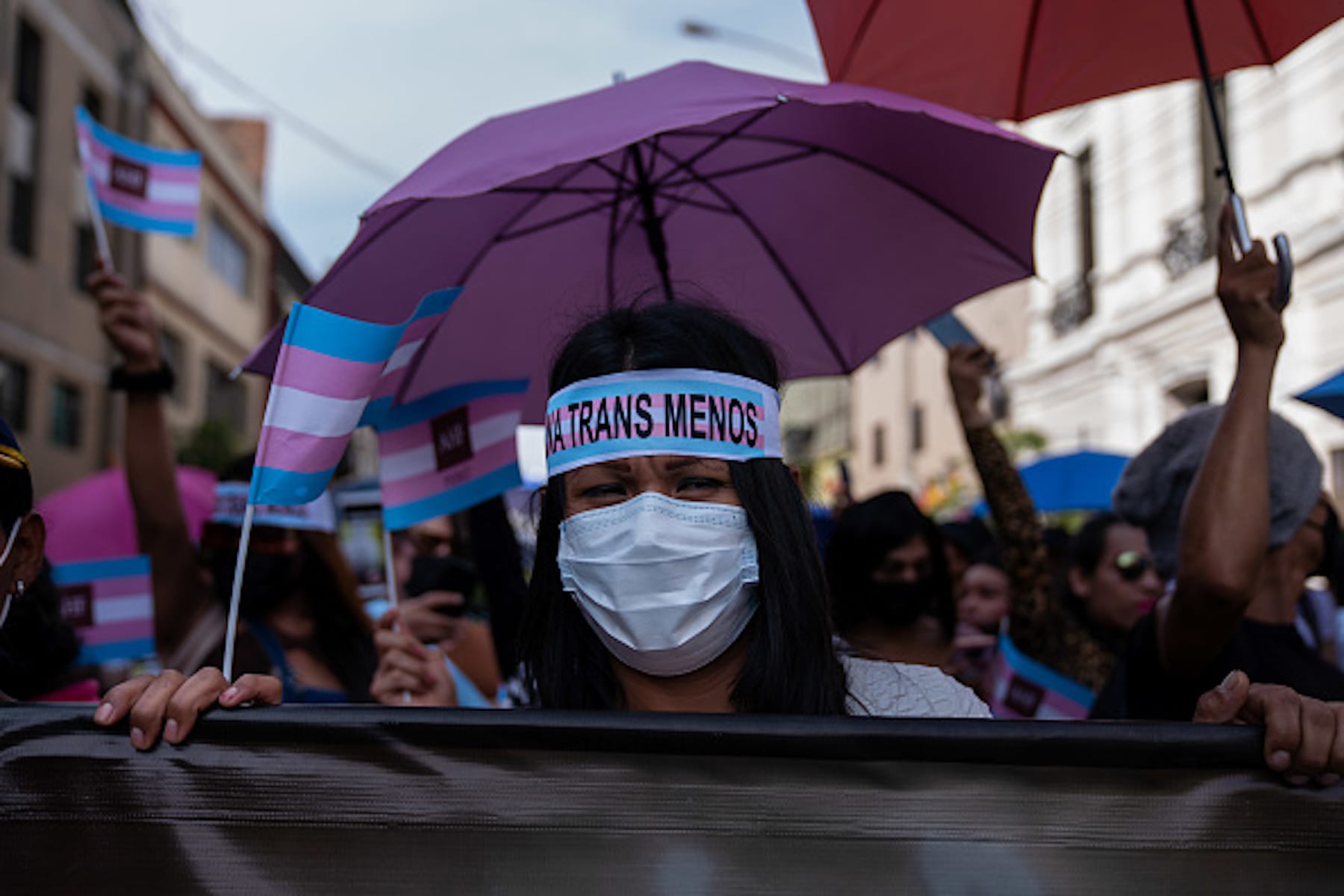 Transgender rally in Peru