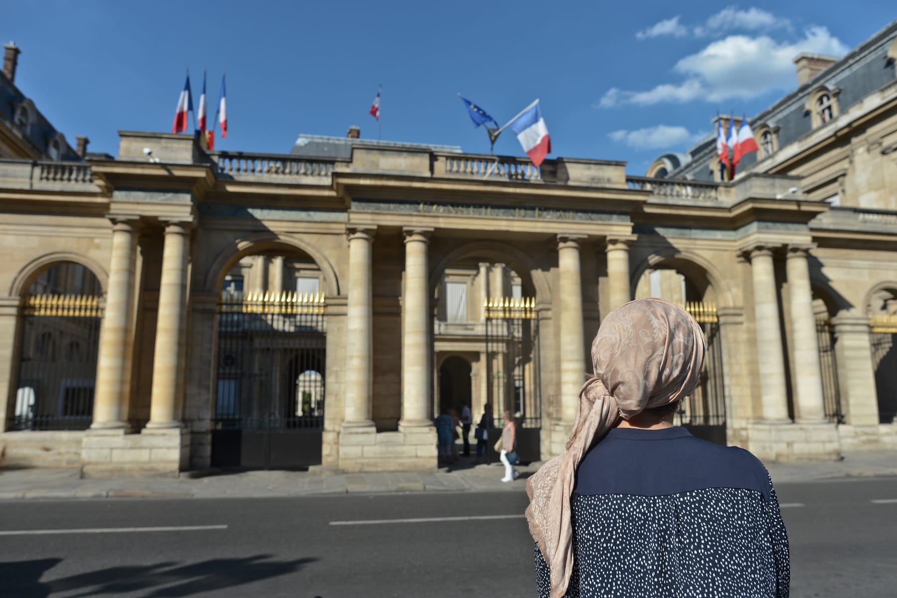 france bans hijab athlete olympics