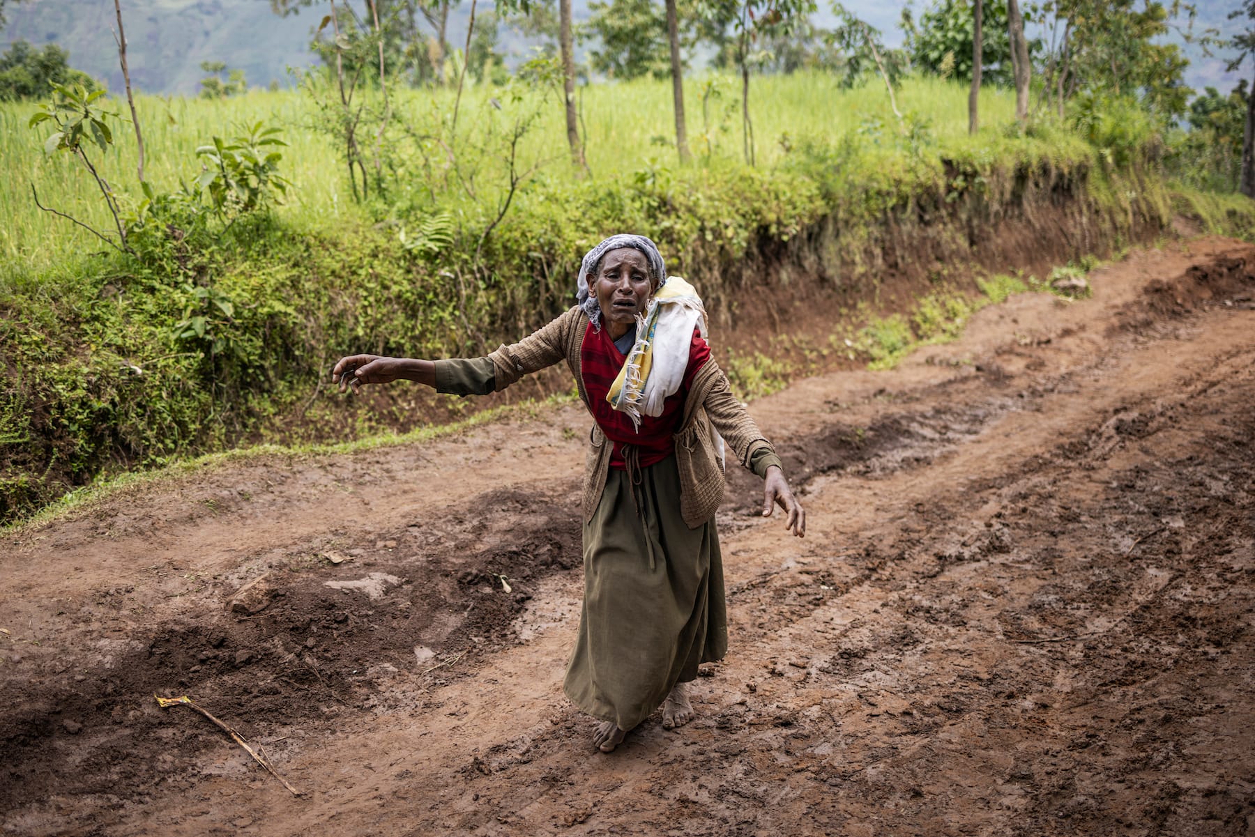 two landslides hit ethiopia