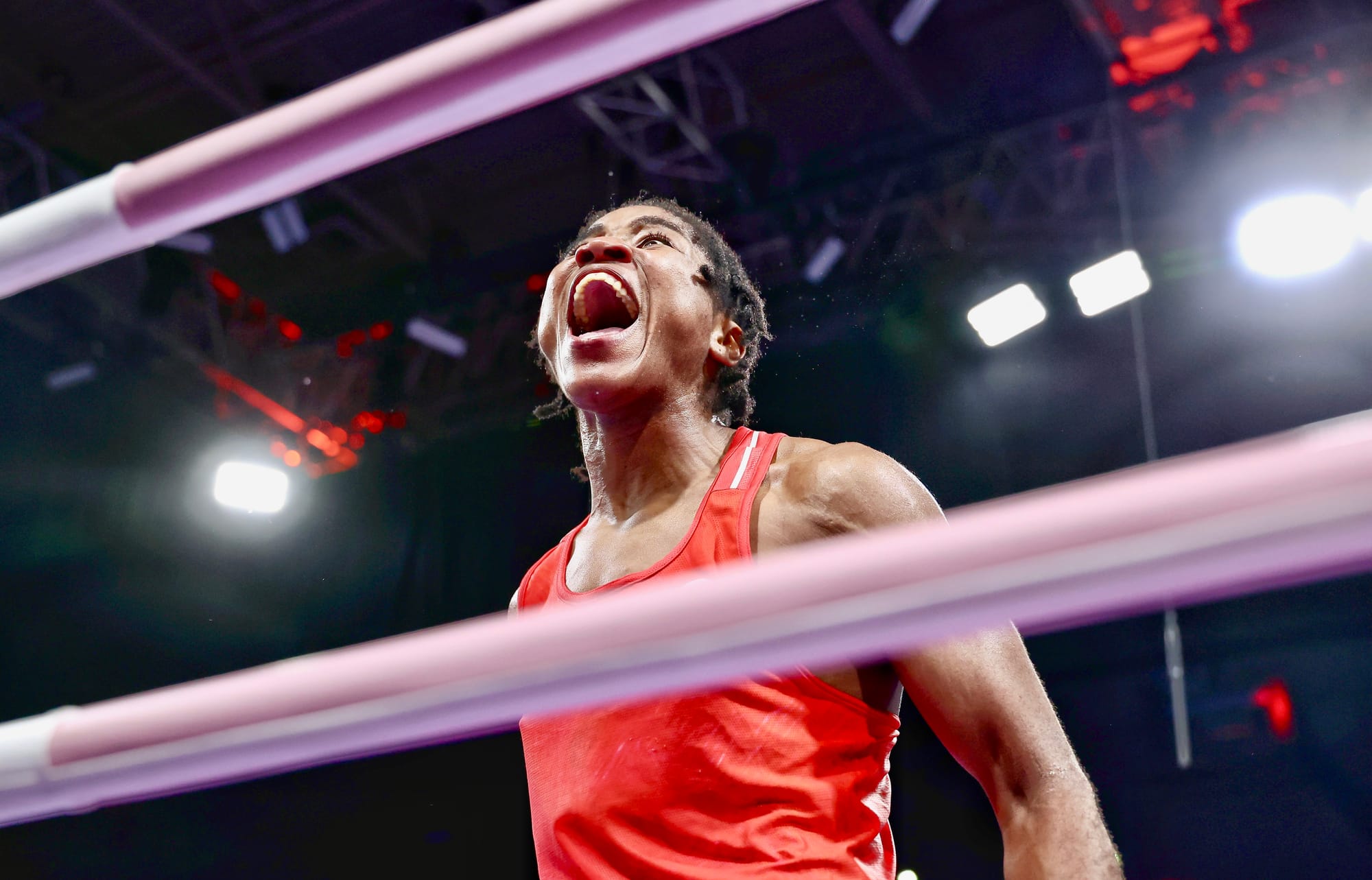 first refugee medal olympics cindy ngamba boxing cameroon