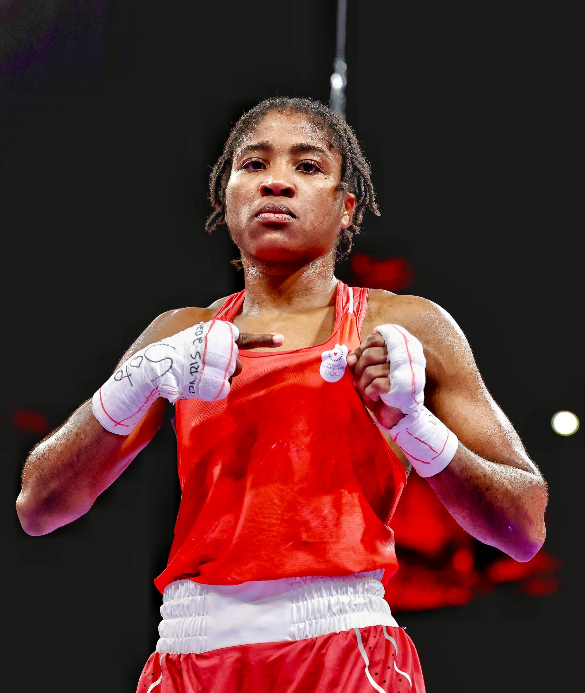 first refugee medal olympics cindy ngamba boxing cameroon