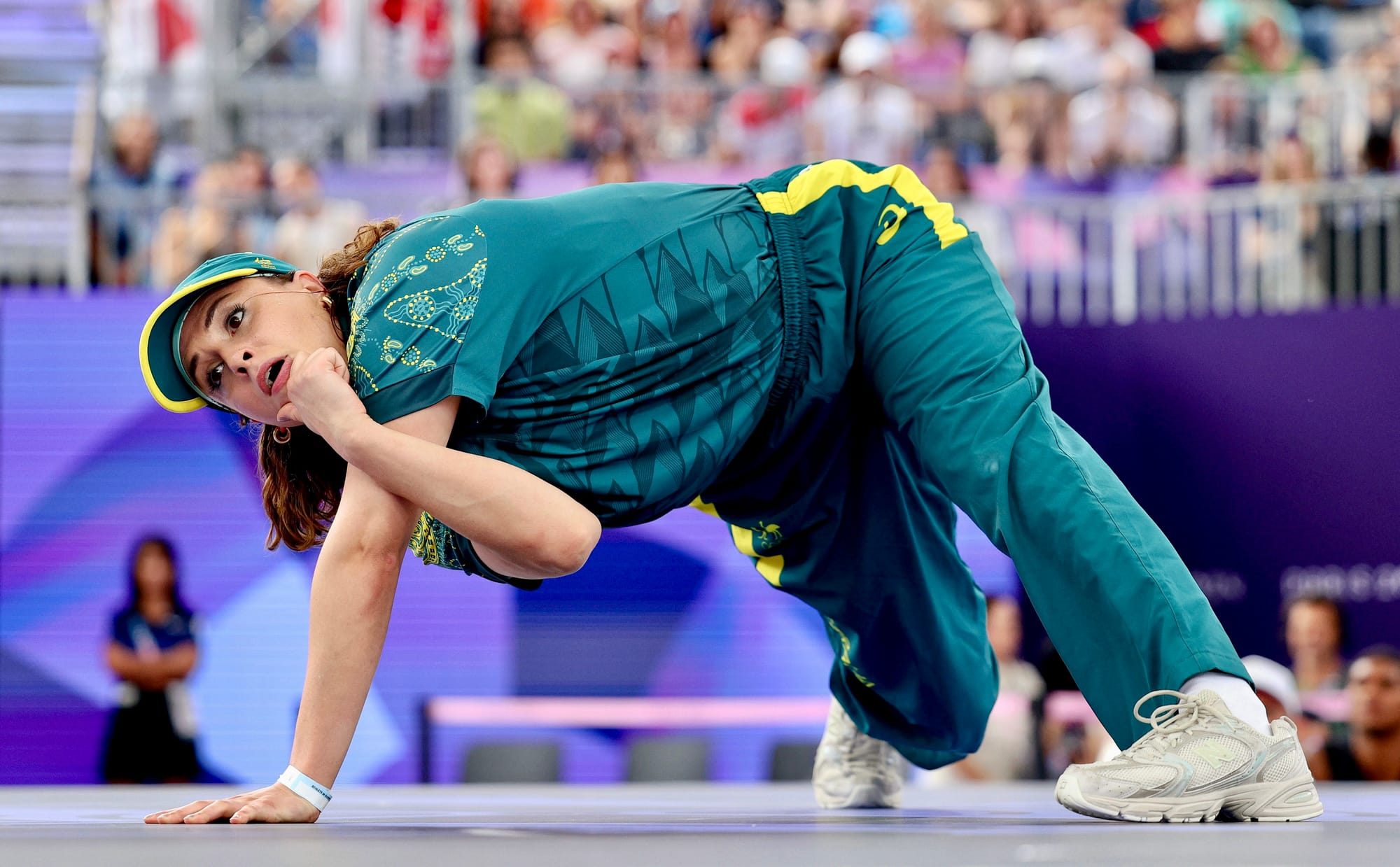 australian bgirl raygun olympics memes paris 2024