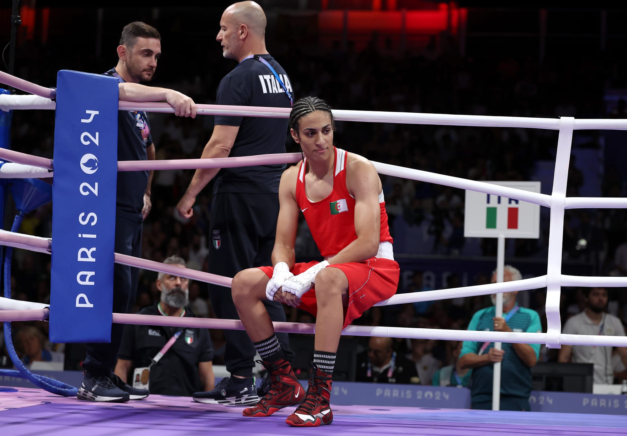 Imane Khelif Algeria boxing paris olympics 2024