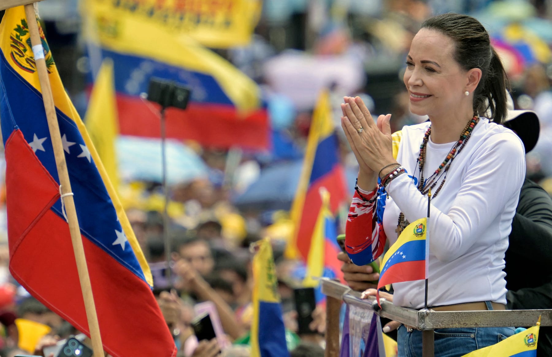 Venezuelan opposition leader Maria Corina Machado