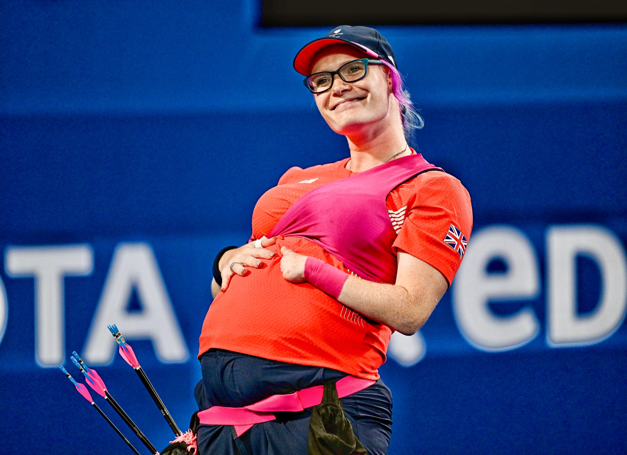 British paraarcher jodie grinham first pregnant win paralympics