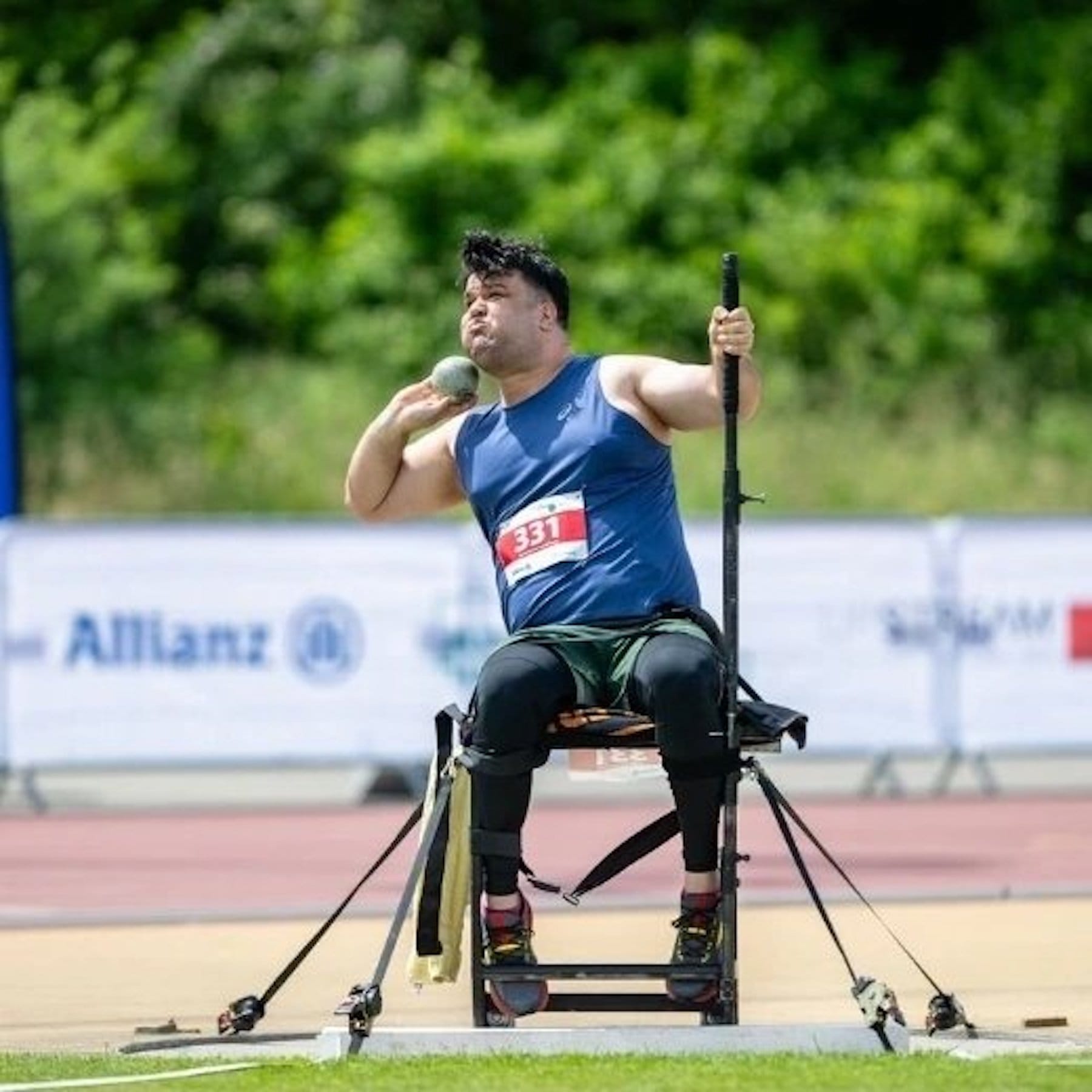 Salman Abbariki para-archer Iran