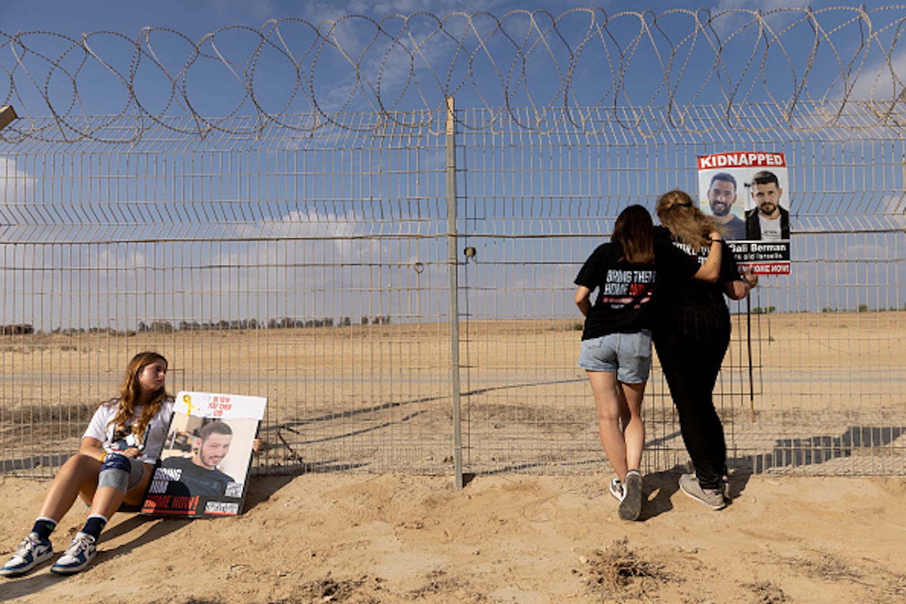 captive israeli hostages family