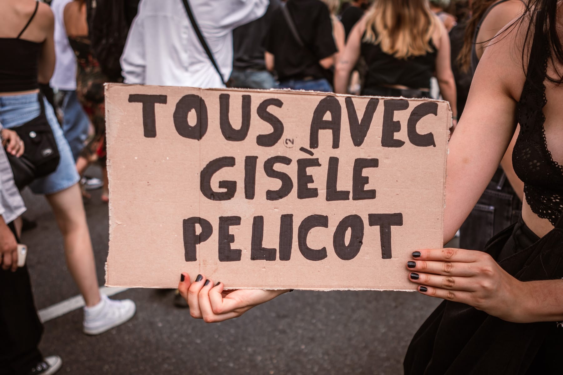 france protests for gisele pelicot