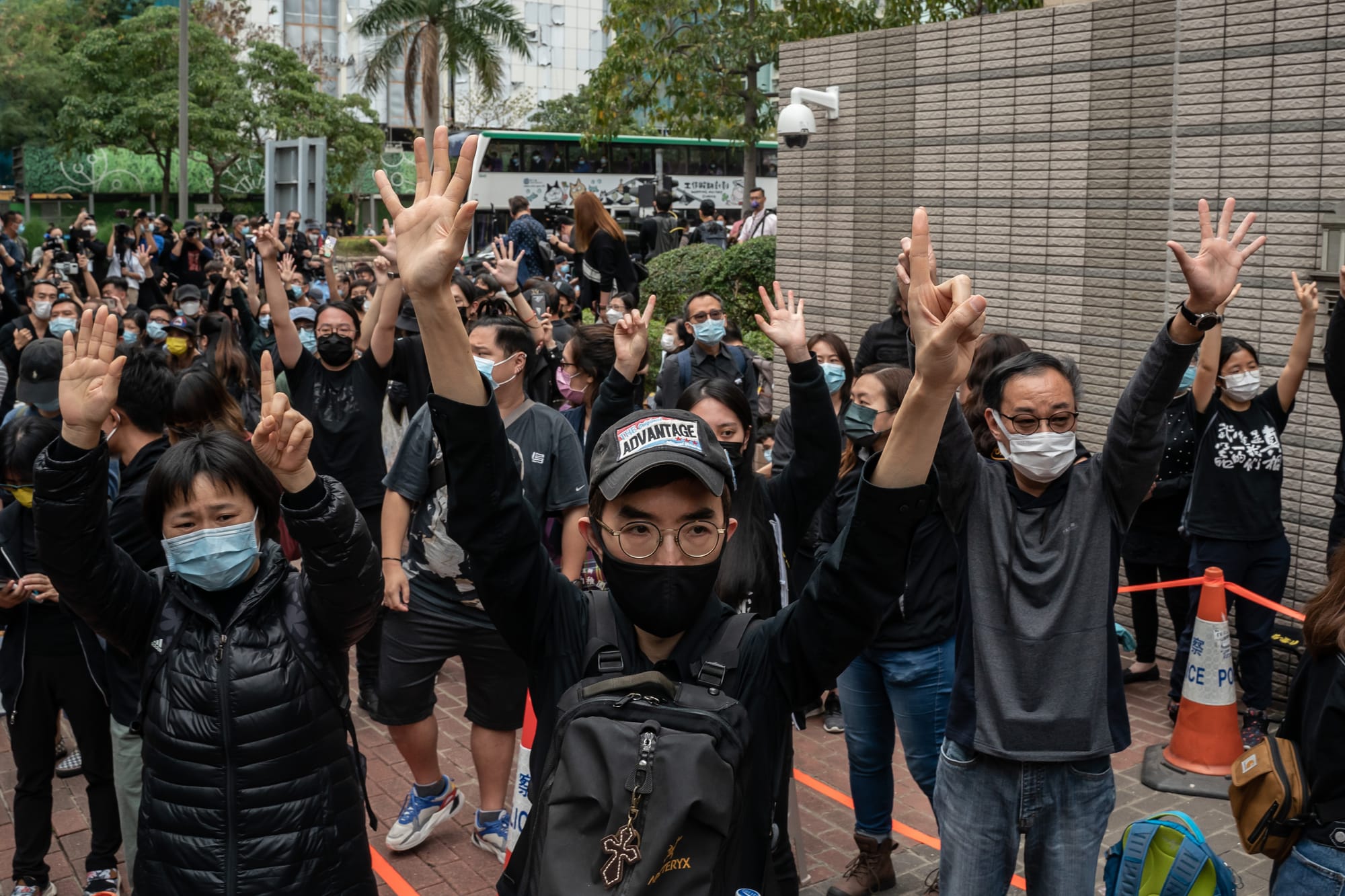 hong kong jails man protest shrit sedition article 23 liberate hong kong