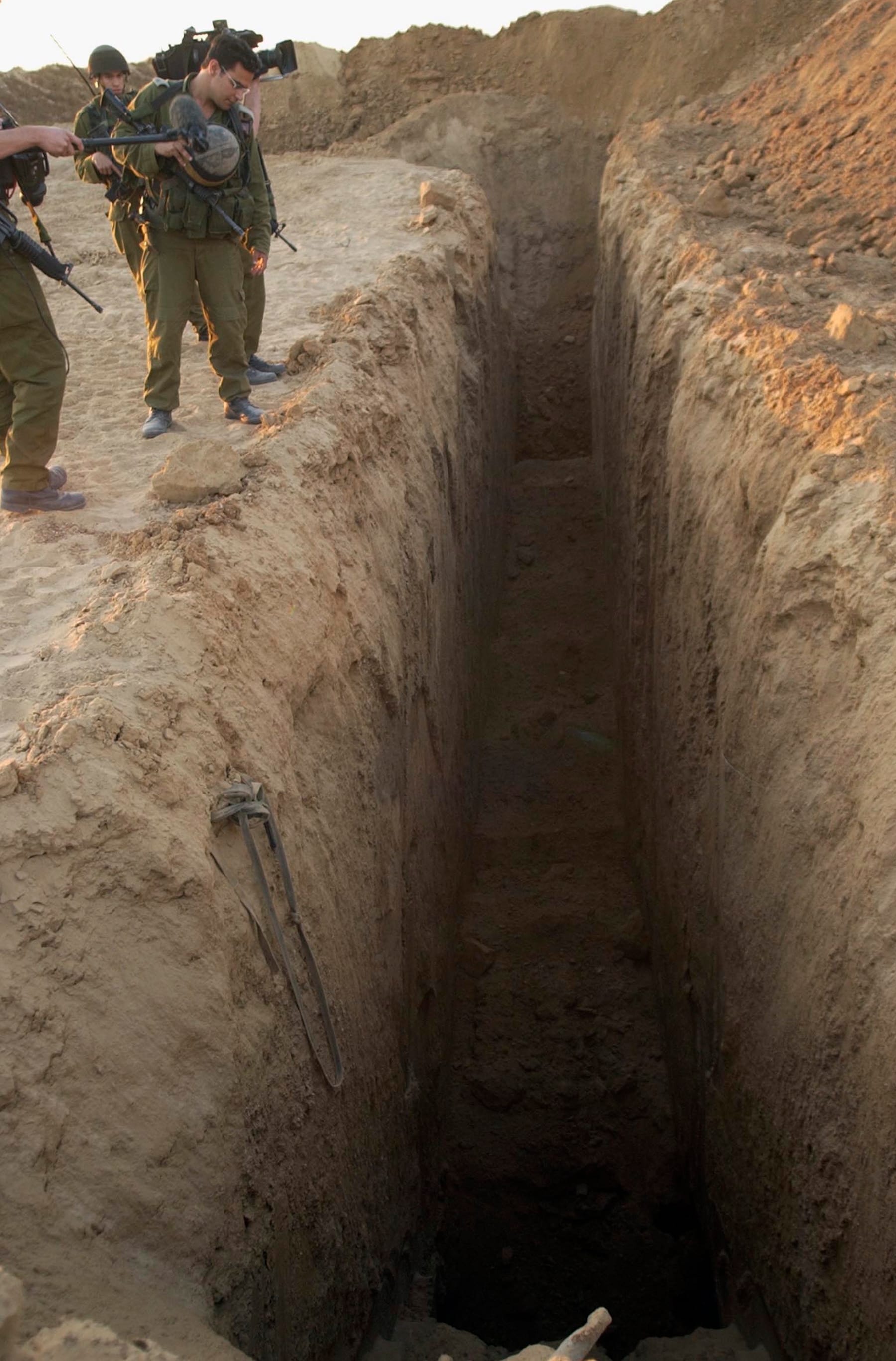 tunnel discovered israeli forces