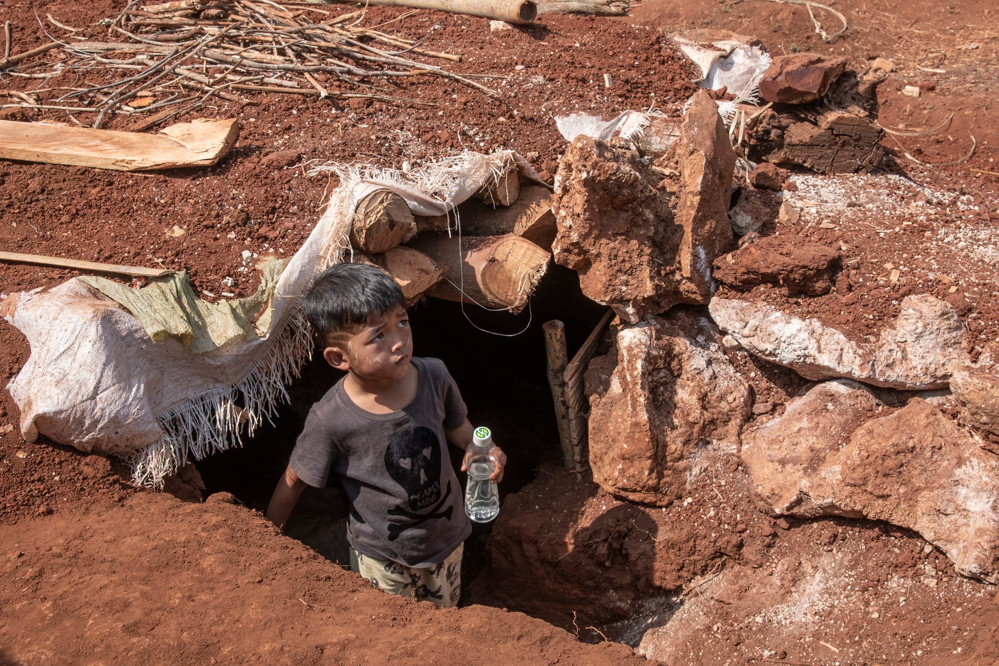 myanmar military airstrikes civilians coup explained