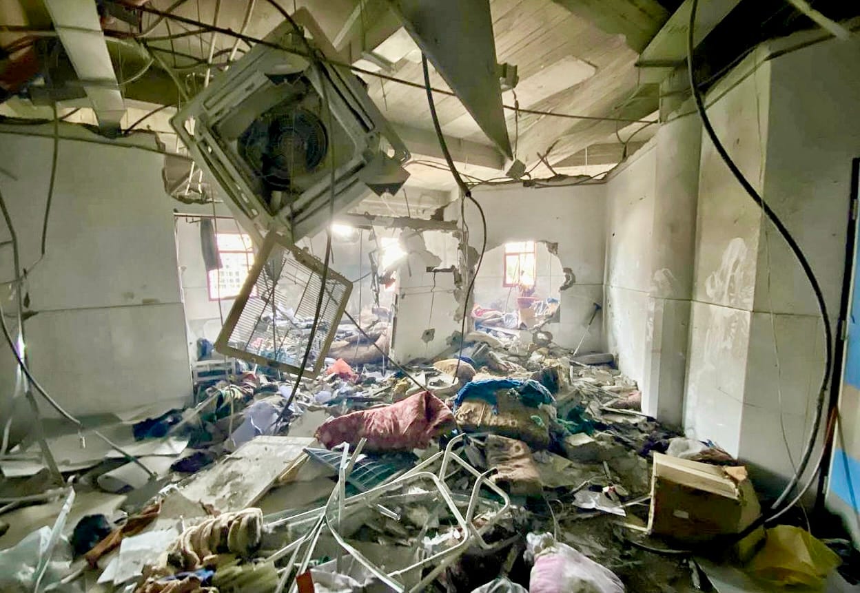 gaza indonesia hospital destroyed israel genocide