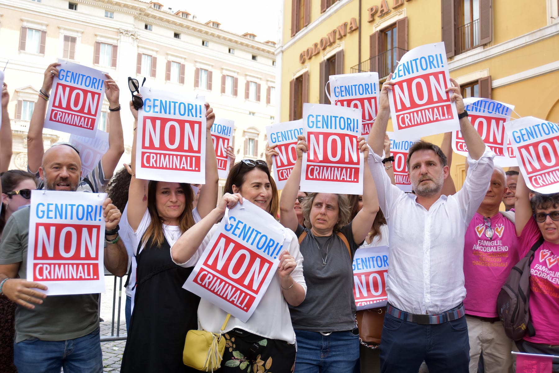 protests against new anti surrogacy law in italy