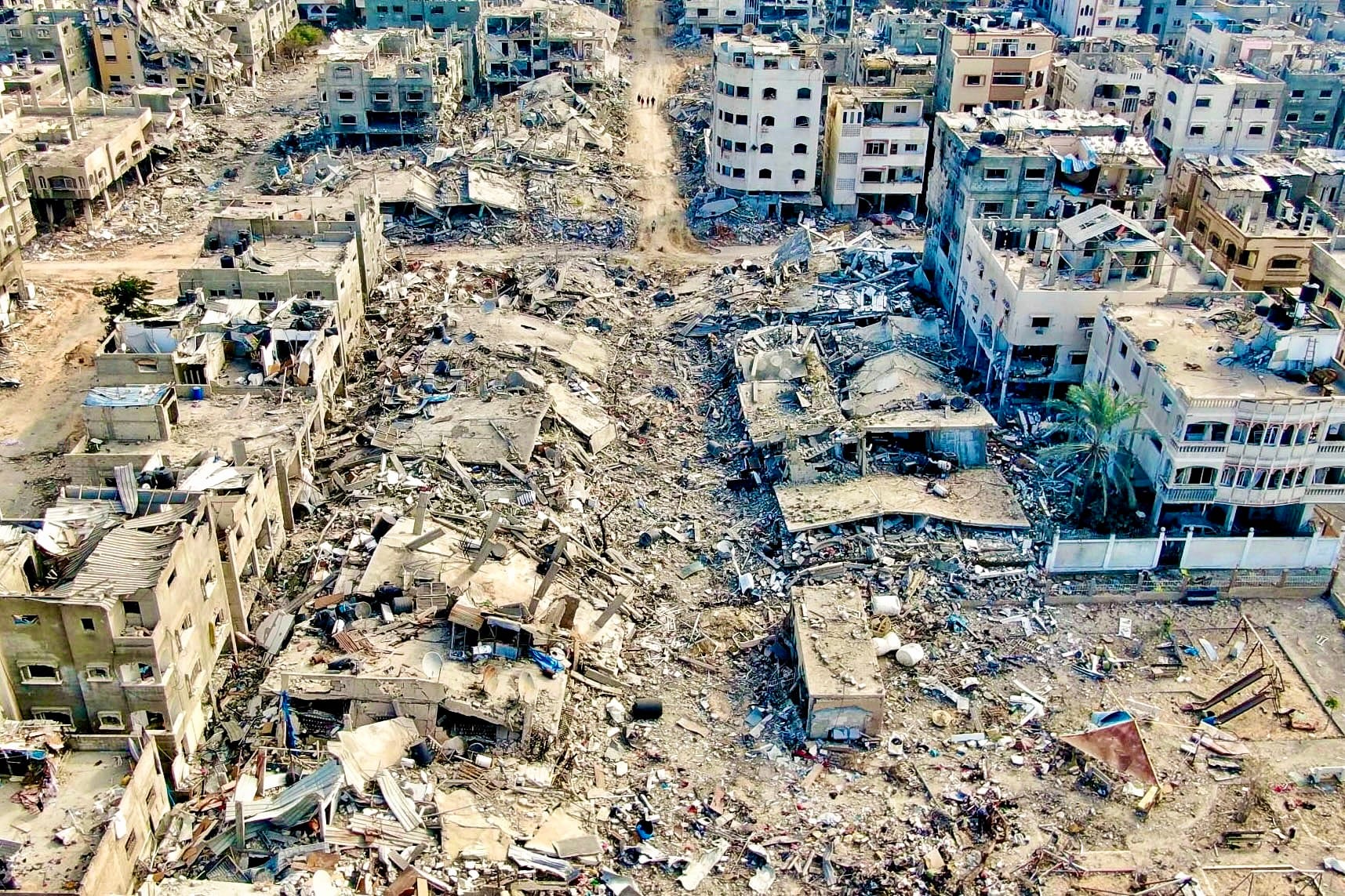 gaza destruction