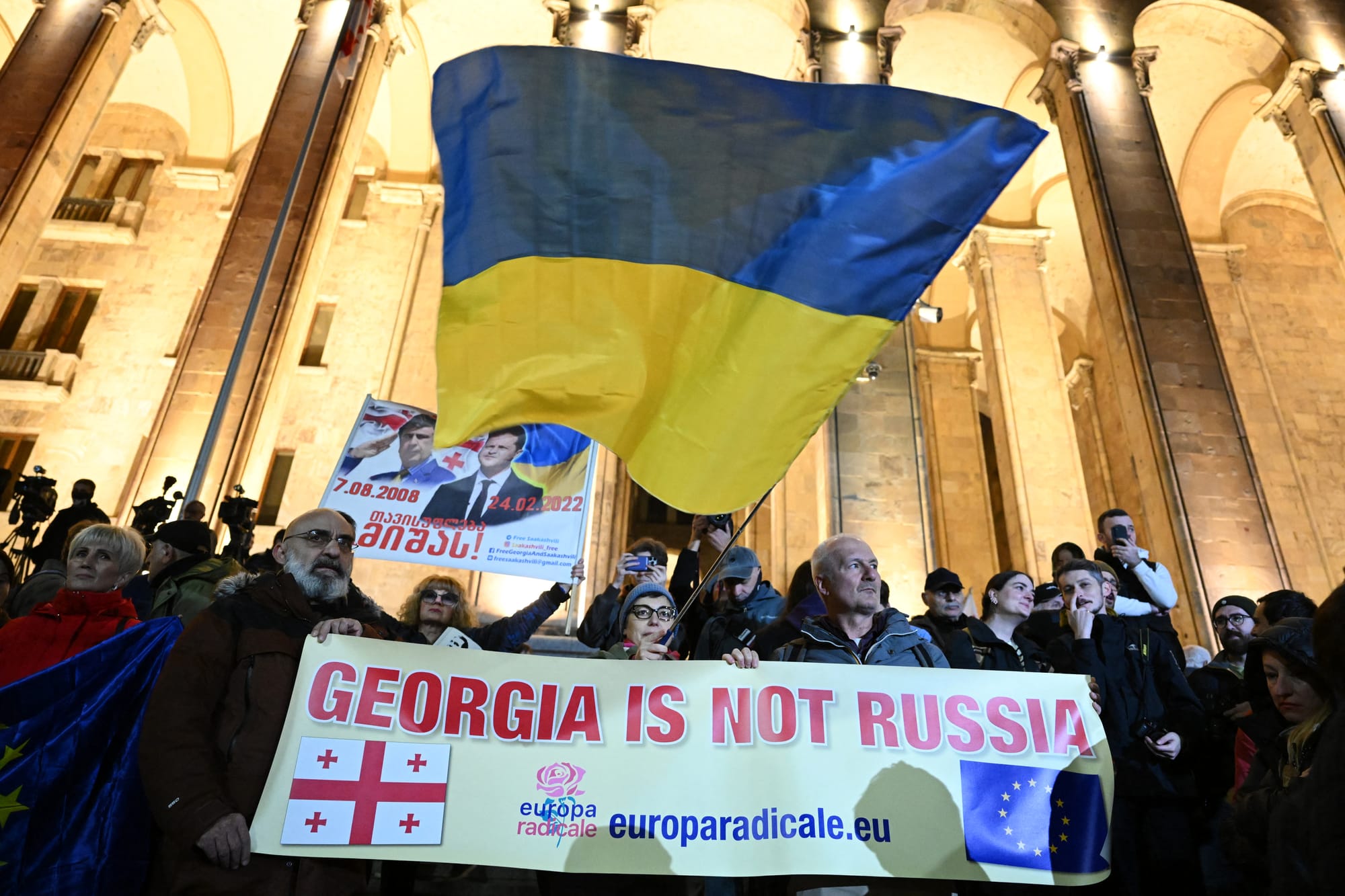 georgia elect pro russia georgian dream party widespread frauds