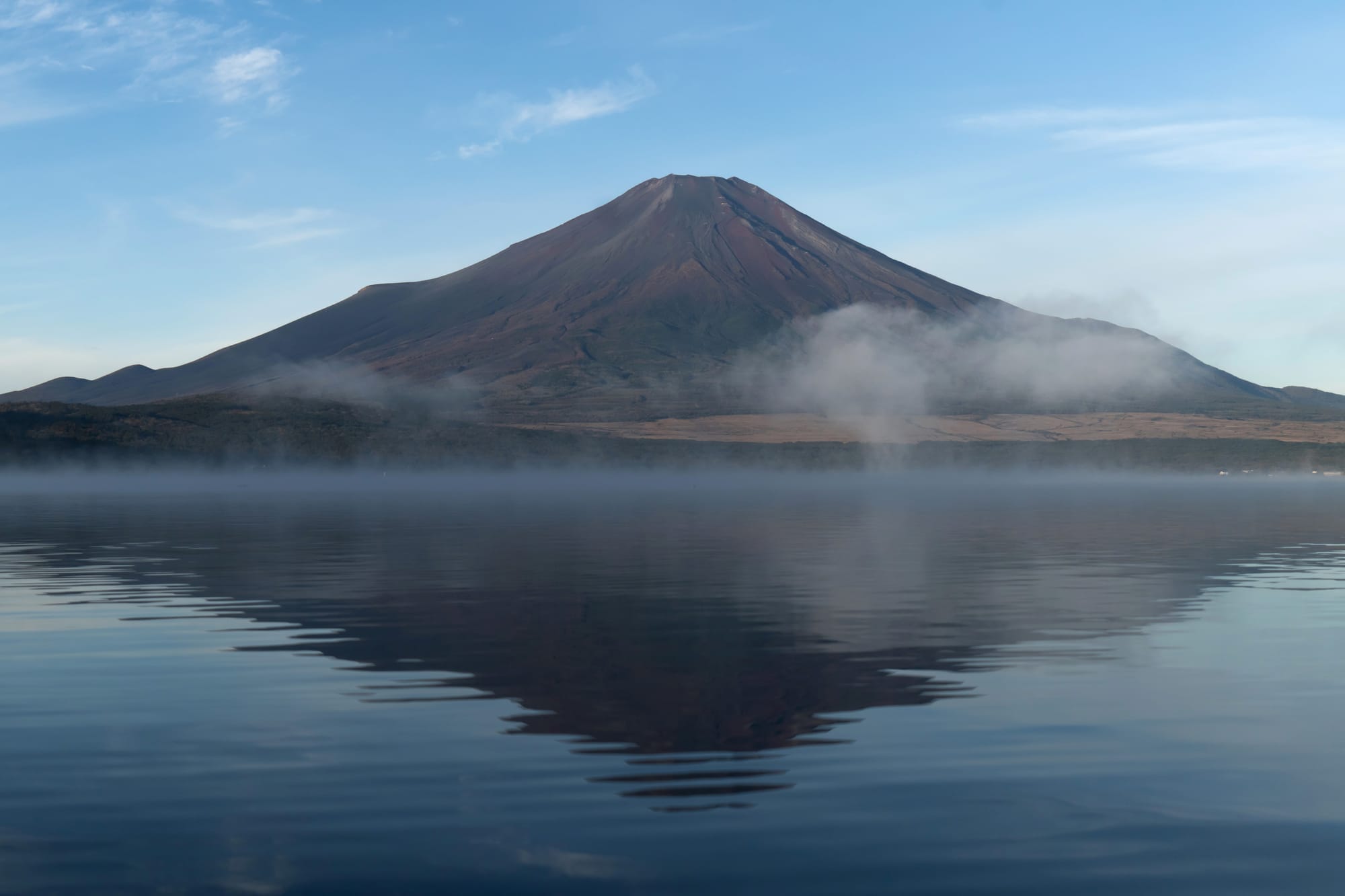 mount fuji snowless october first 130 years