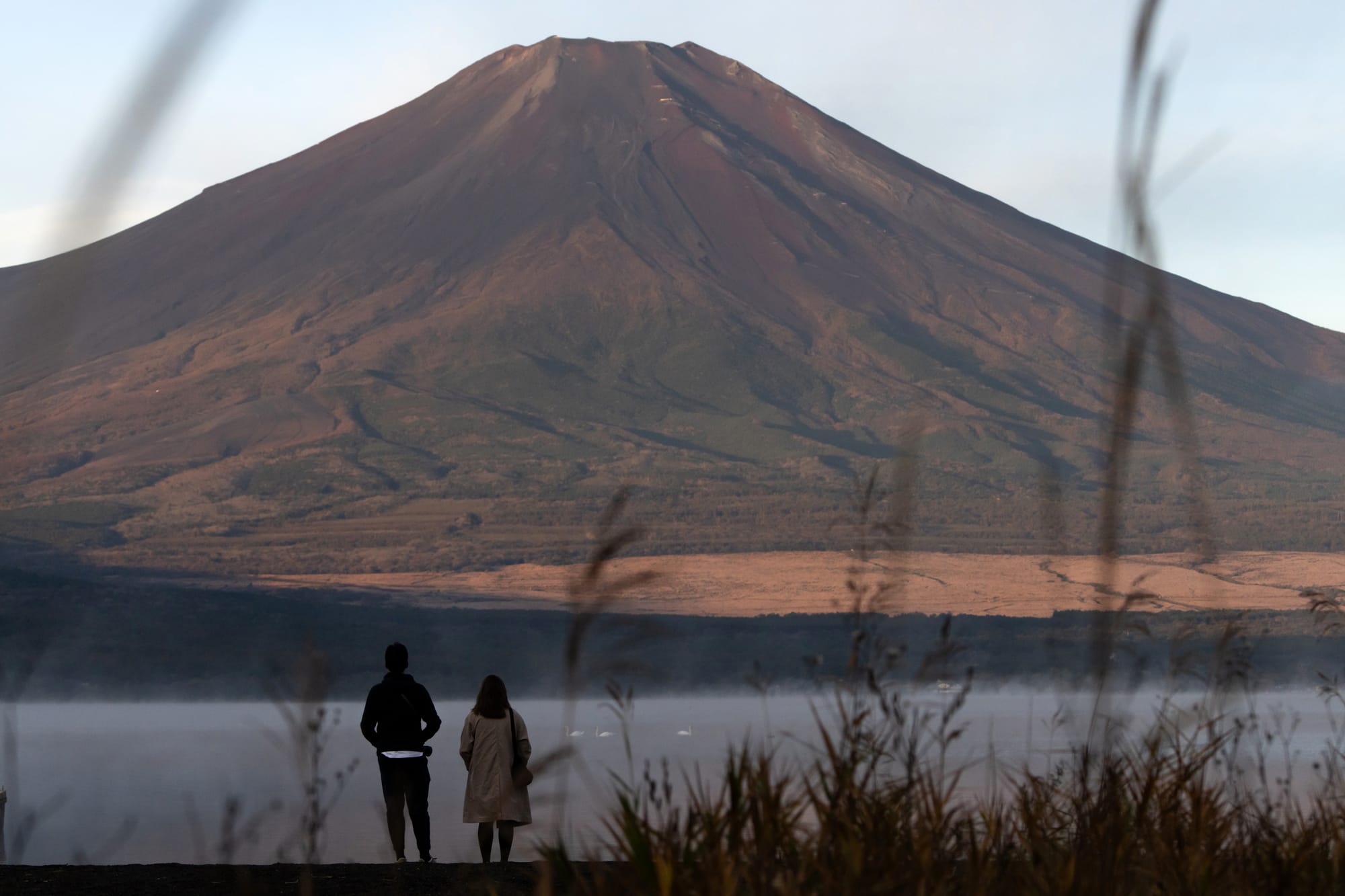 mount fuji snowless october first 130 years