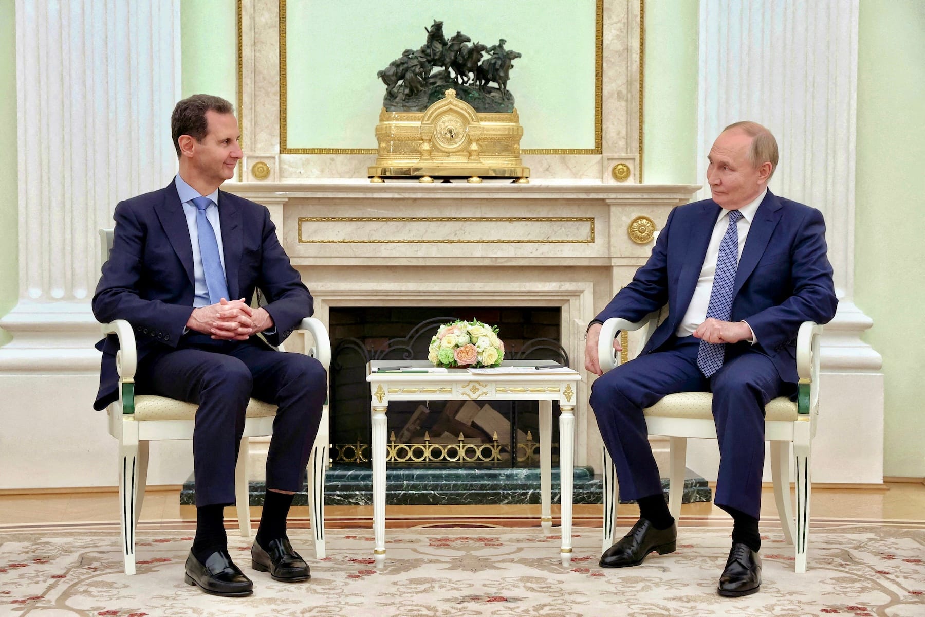 russia president vladimir putin syria bashar al assad