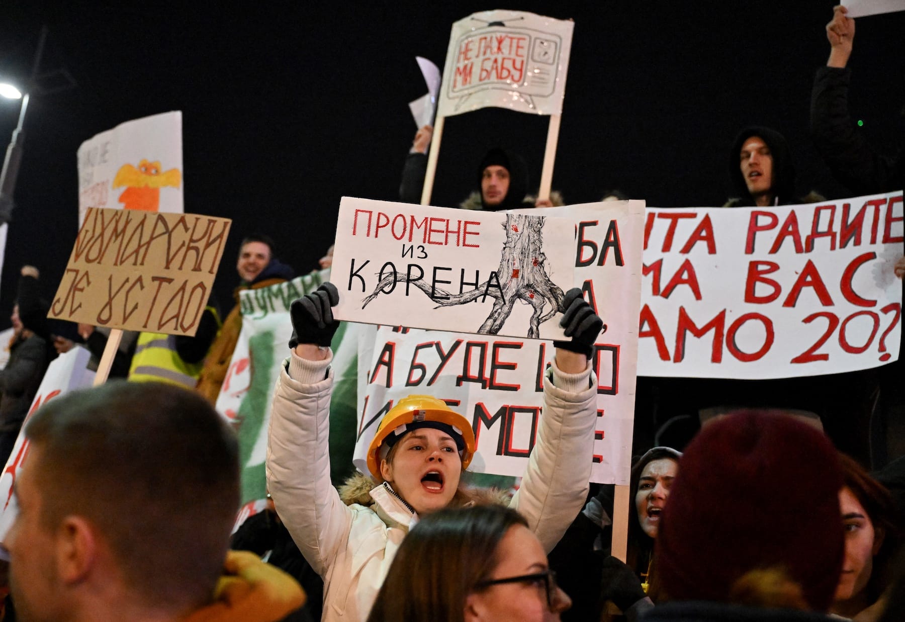 serbia novi sad protest 2024