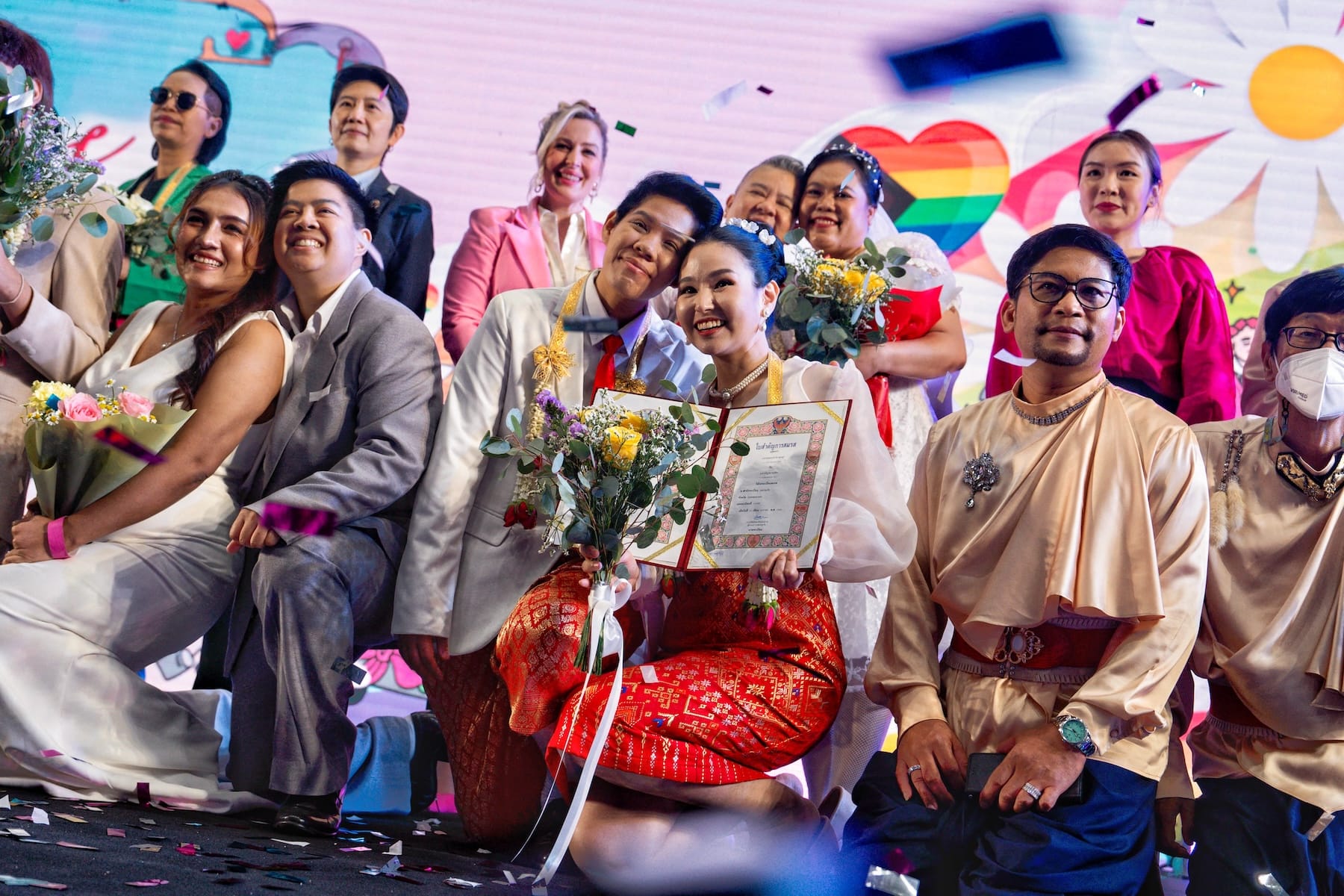 thailand first same sex marriages group