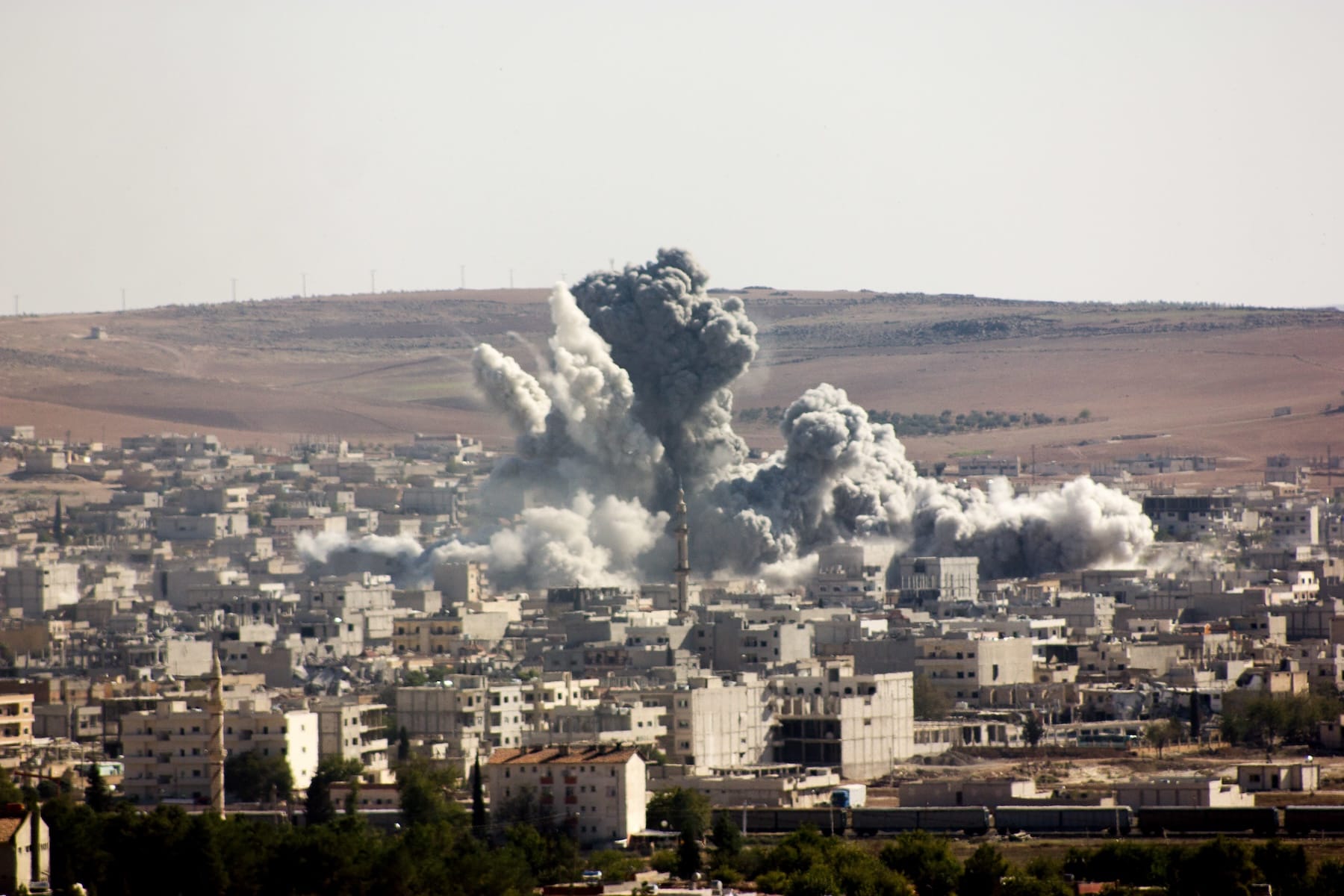 us airstrike syria Kobane Ain al-Arab