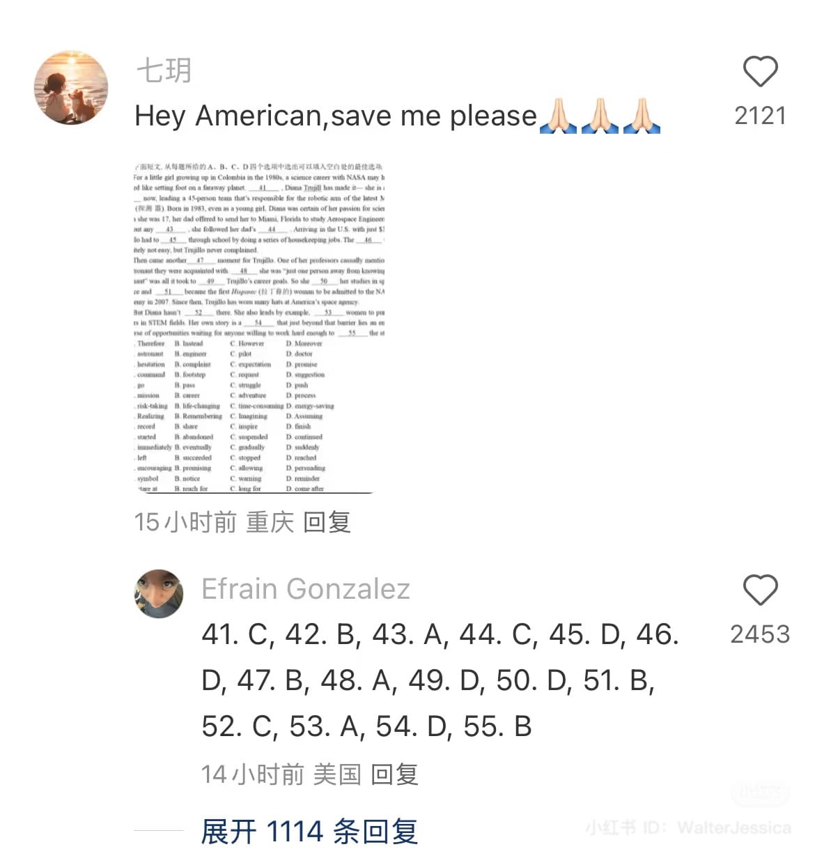 xiaohongshu english homework help tiktok refugee