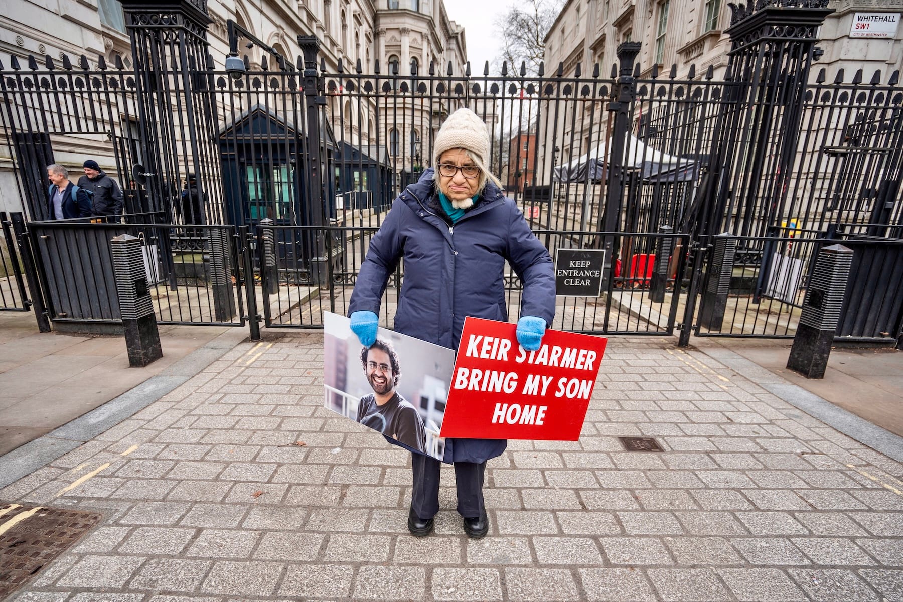 Alaa abd el-Fattah mother hungry strike egypt activist