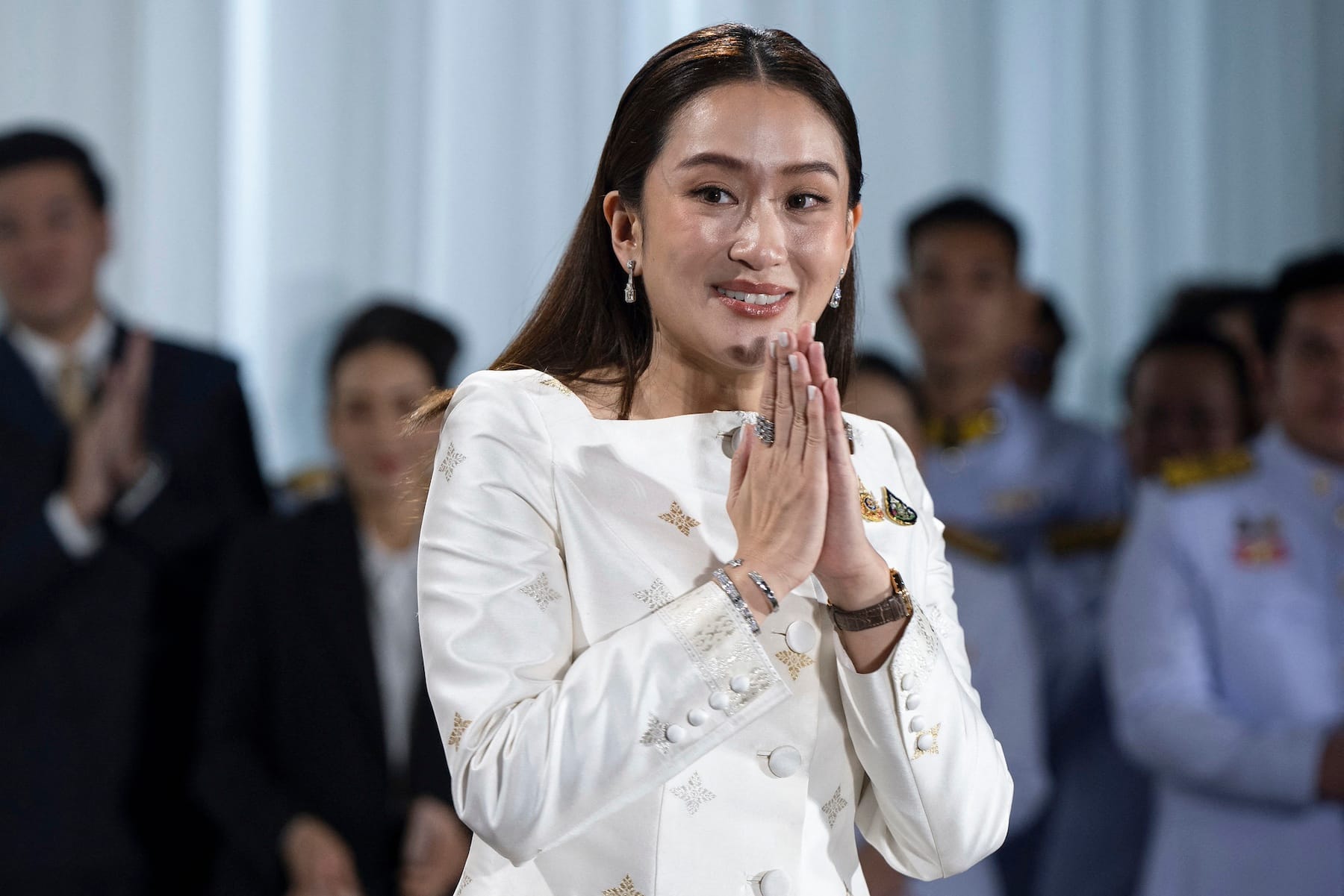 thailand paetongtarn shinawatra suspended leaked call cambodia hun sen