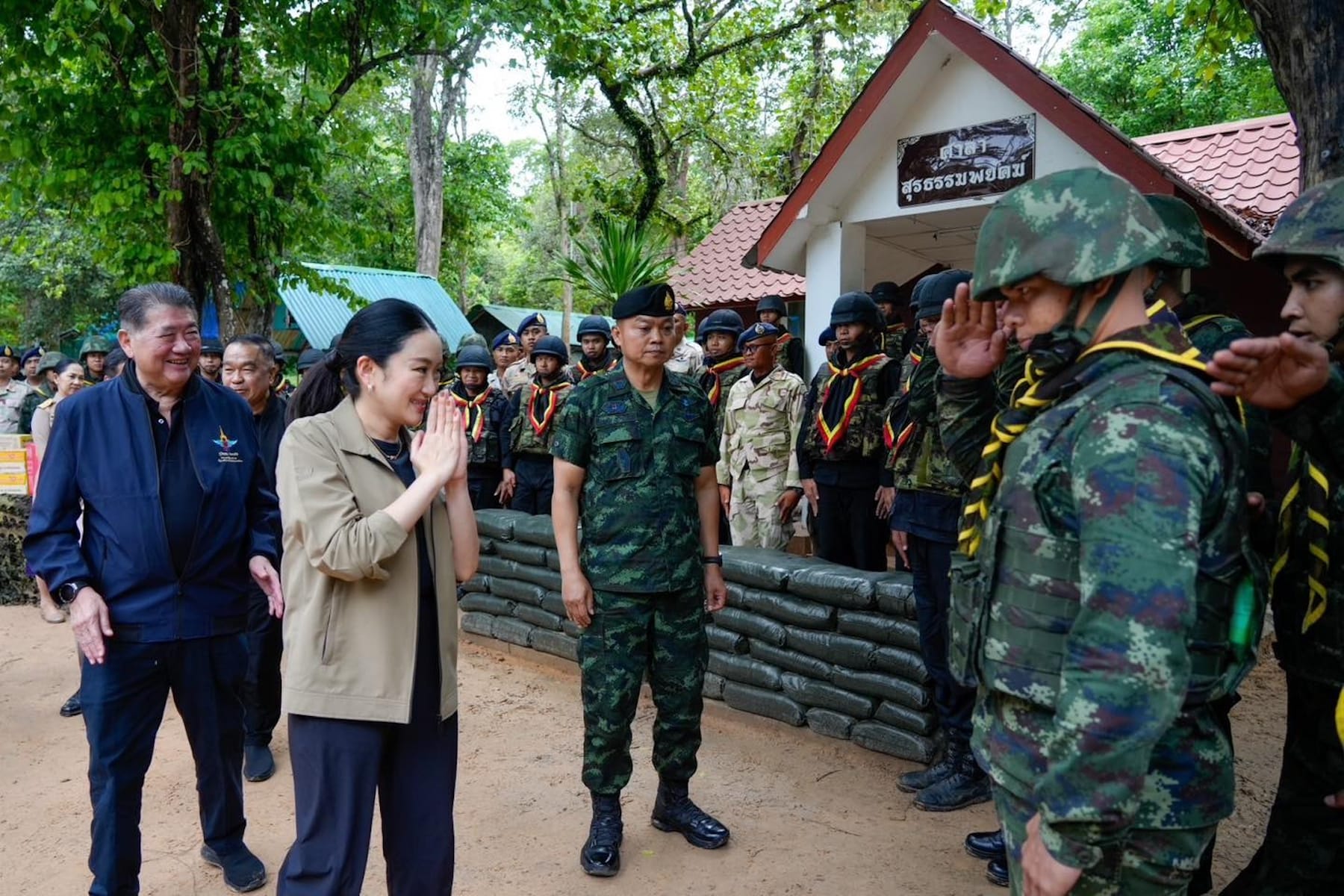 thailand paetongtarn shinawatra suspended leaked call cambodia hun sen