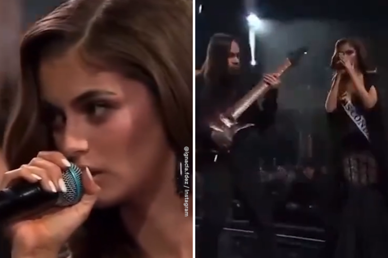 This Miss World Chile Contestant Performed A Death Metal Song At The Pageant And Won The Crown