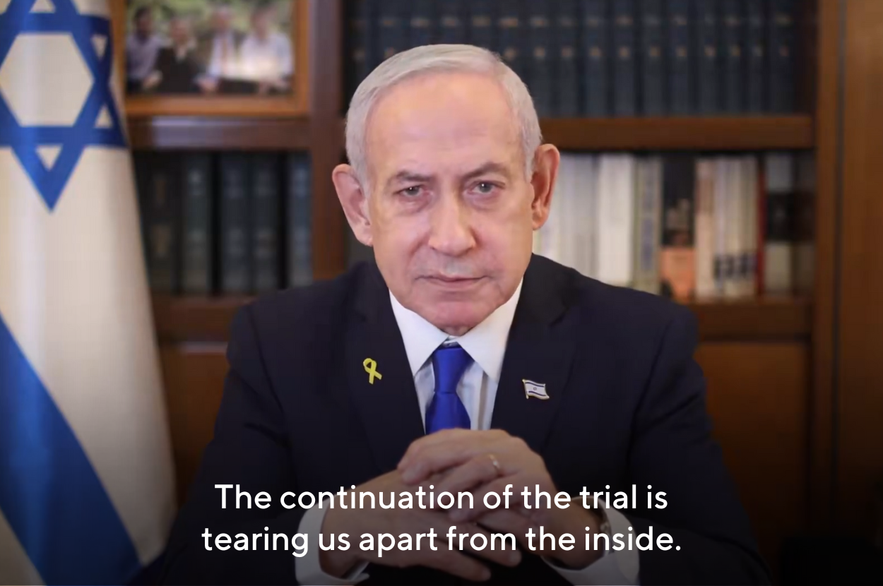 Netanyahu Formally Requested To Be Pardoned In His Corruption Trial, Claiming It Is For "National Interest"