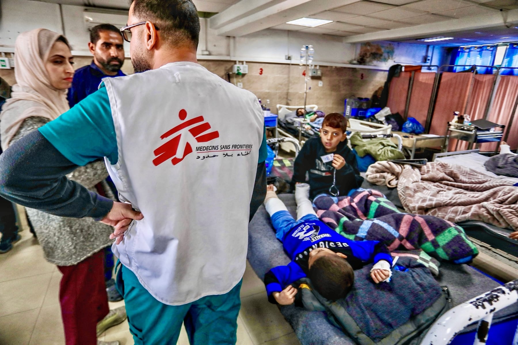 doctors without borders msf share staff details israel gaza
