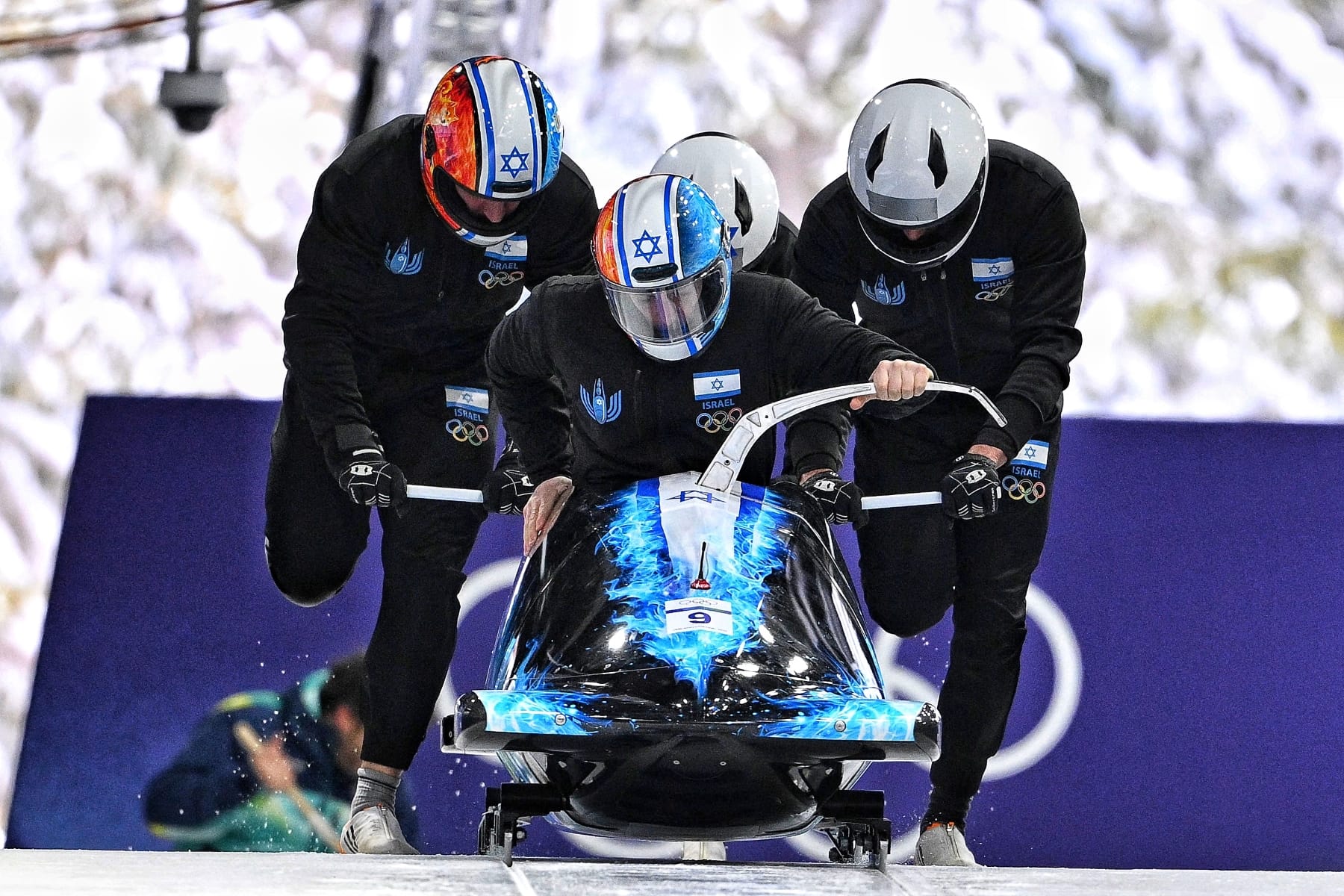 israel bobsleigh team disqualified faked illness swap