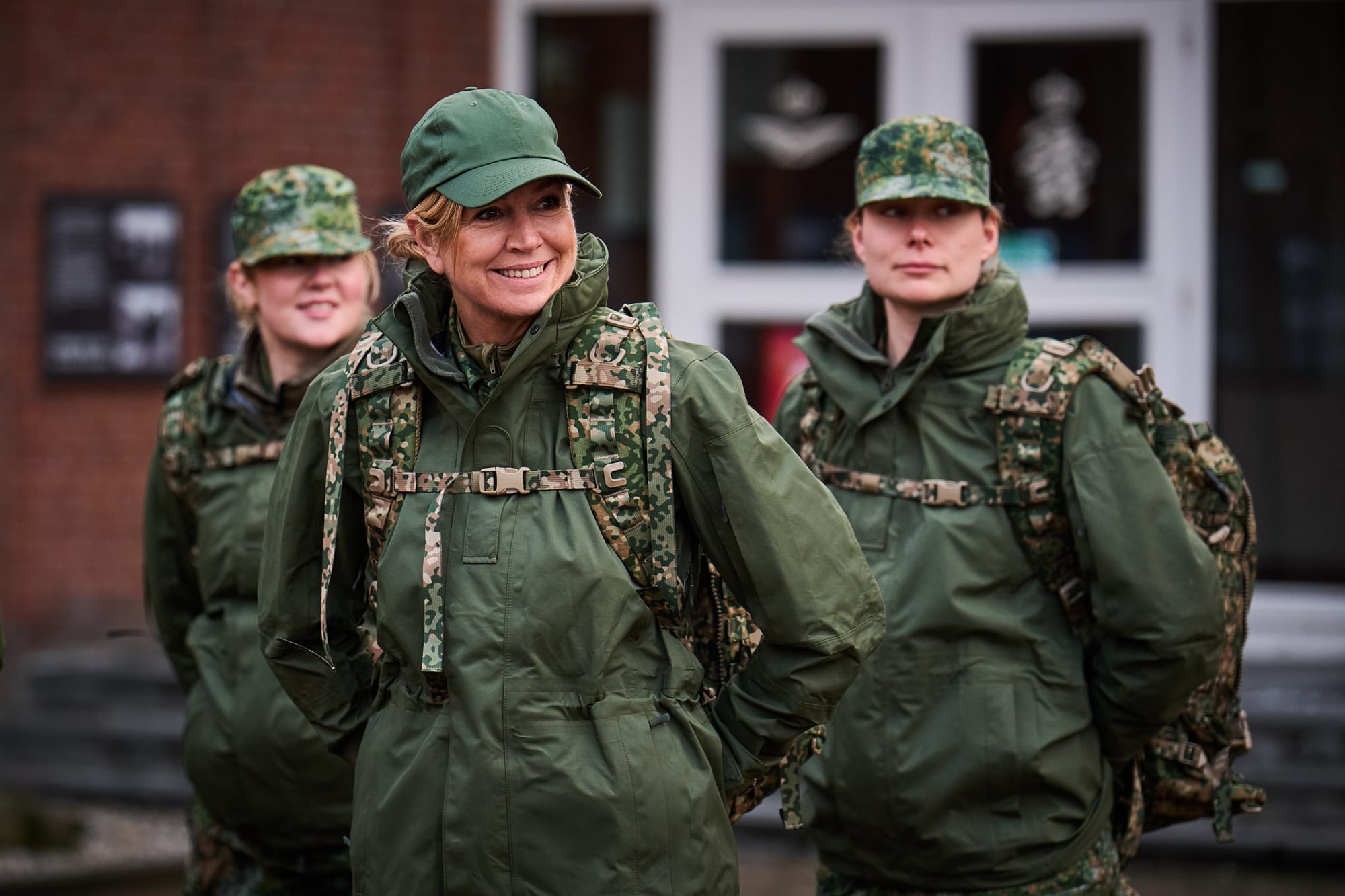 netherlands queen maxima join army military recruitment