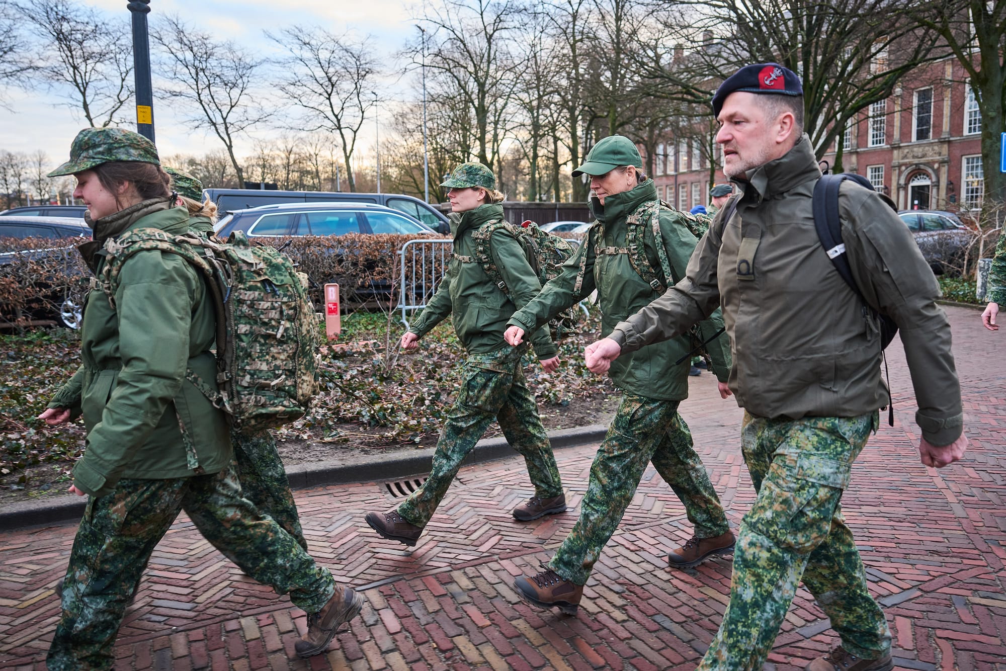 netherlands queen maxima join army military recruitment