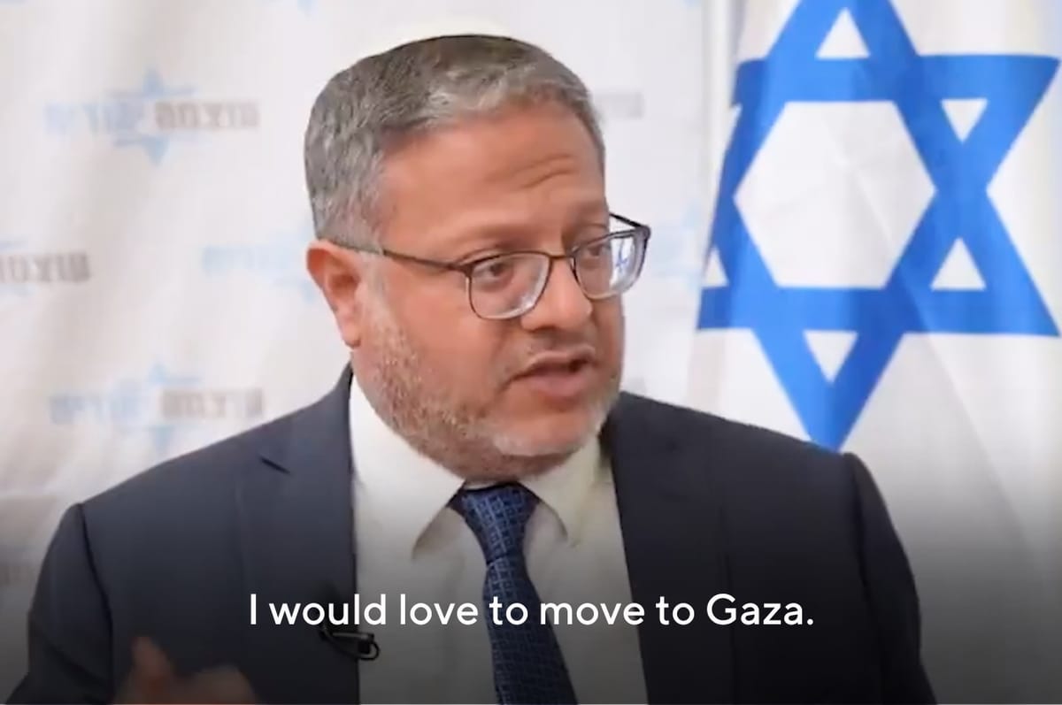 This Top Israeli Politician Says Israel Should Control Gaza After The War And He Would Move And Live There