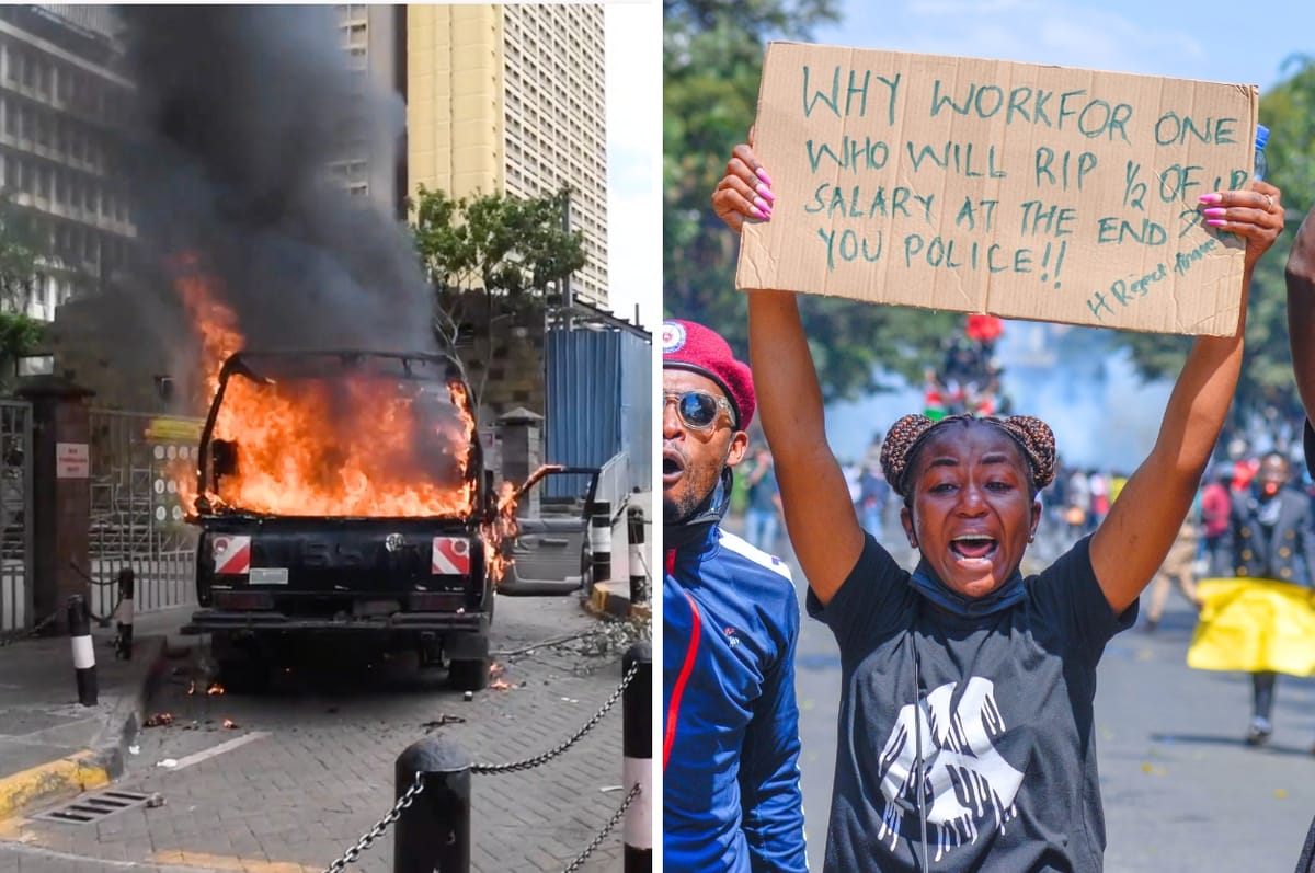 Inside The Youth-Led Tax Protests Rocking Kenya