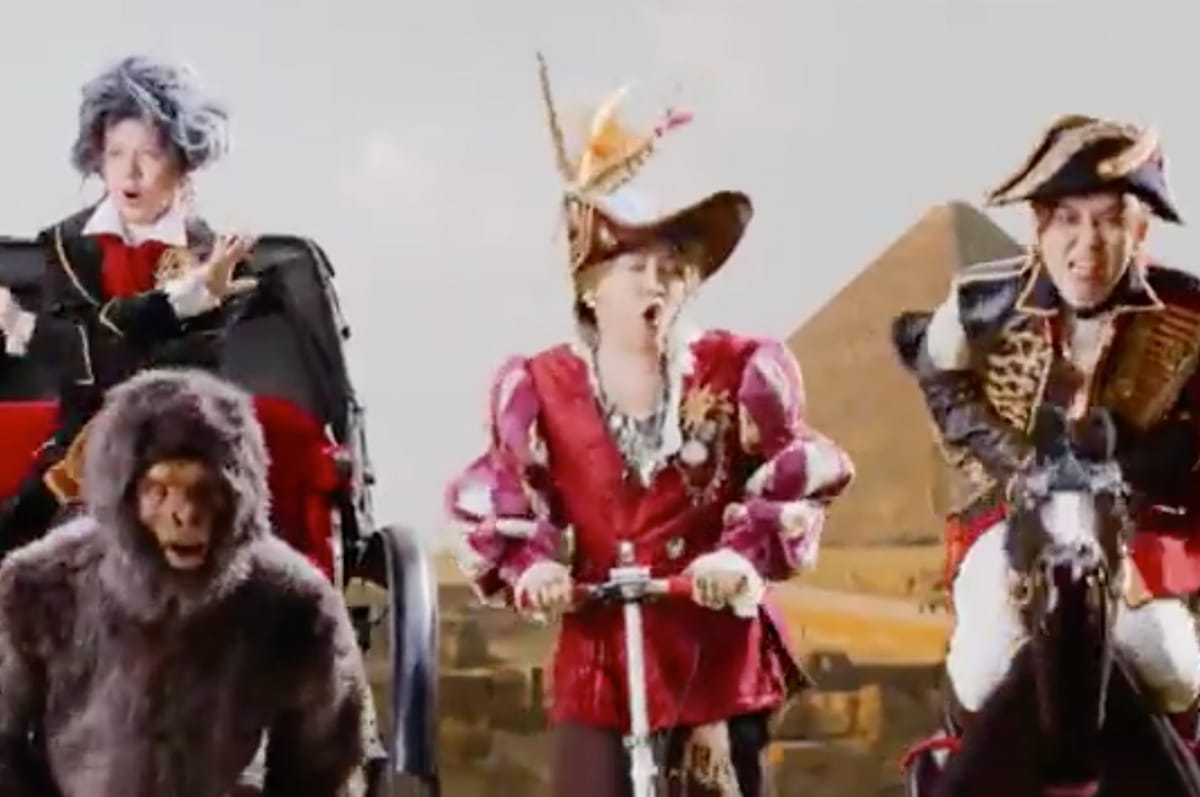 This Japanese Band Dressed Up As Explorers Conquering Ape Natives And Caused A Huge Controversy