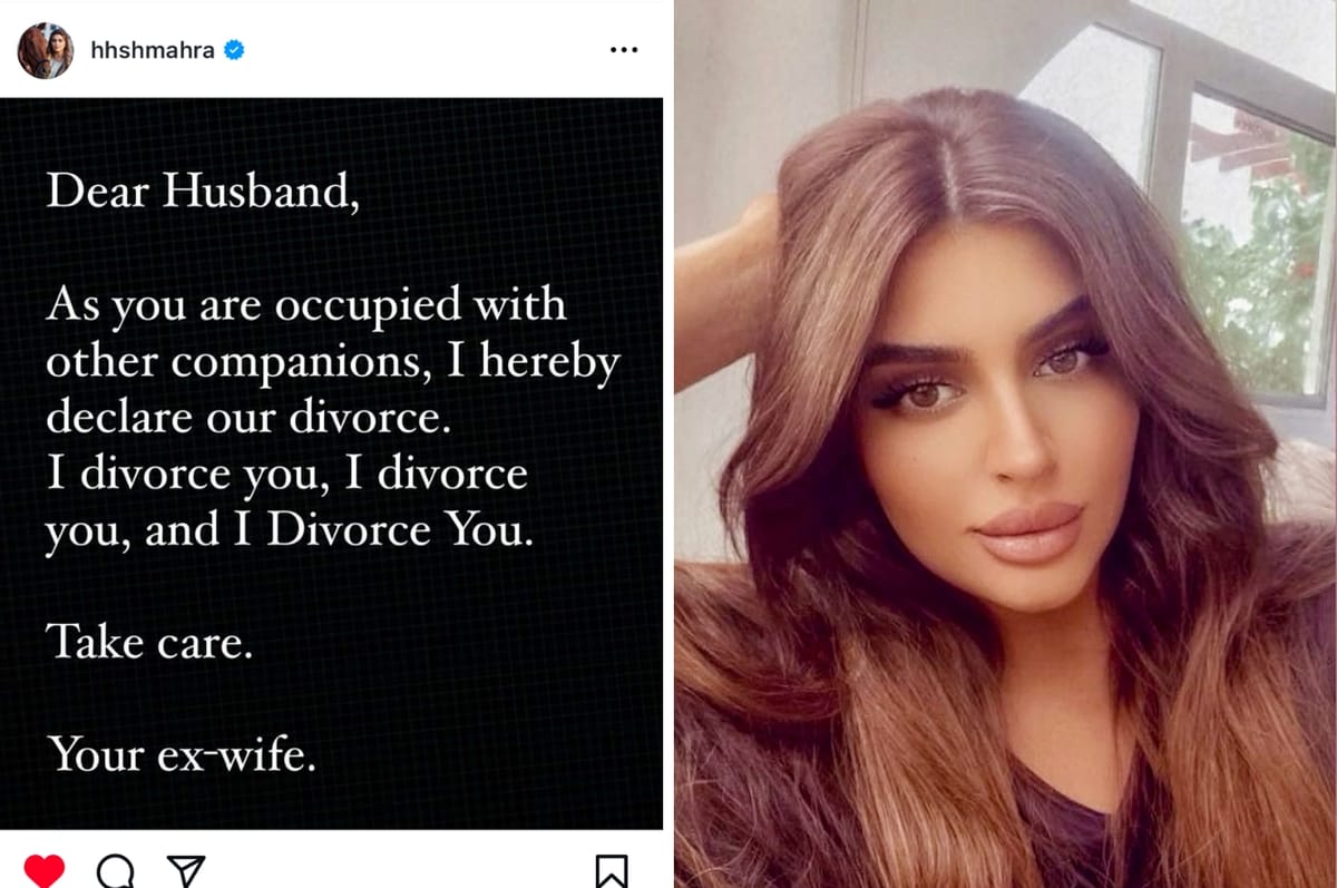 This Dubai Princess Divorced Her Husband Via An Instagram Post And People Think It’s Savage Yet Iconic