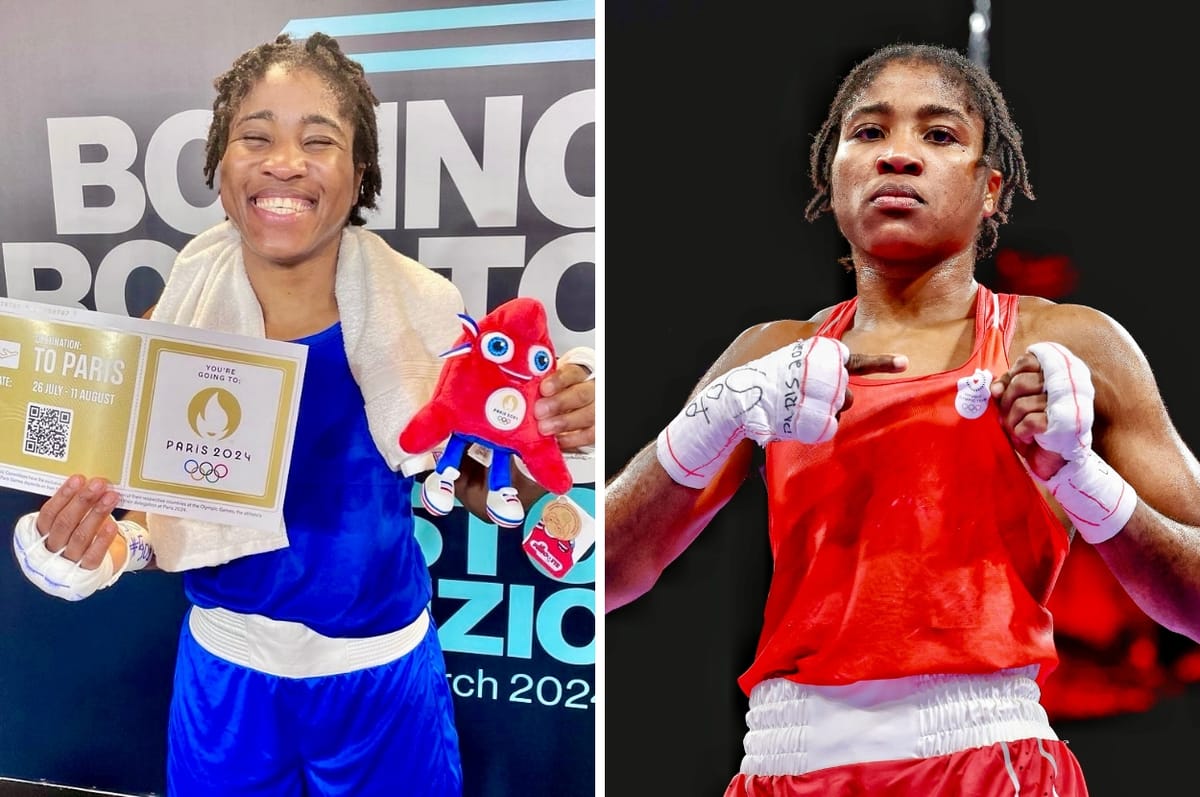 This Cameroonian Woman Boxer Has Made History As The First Refugee Athlete To Win An Olympic Medal