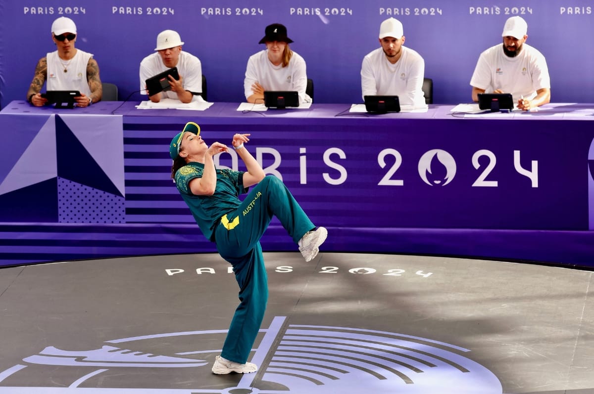 This Australian Professor Became A Huge Meme For Her Unique Olympics Breakdance Despite Scoring Zero Points