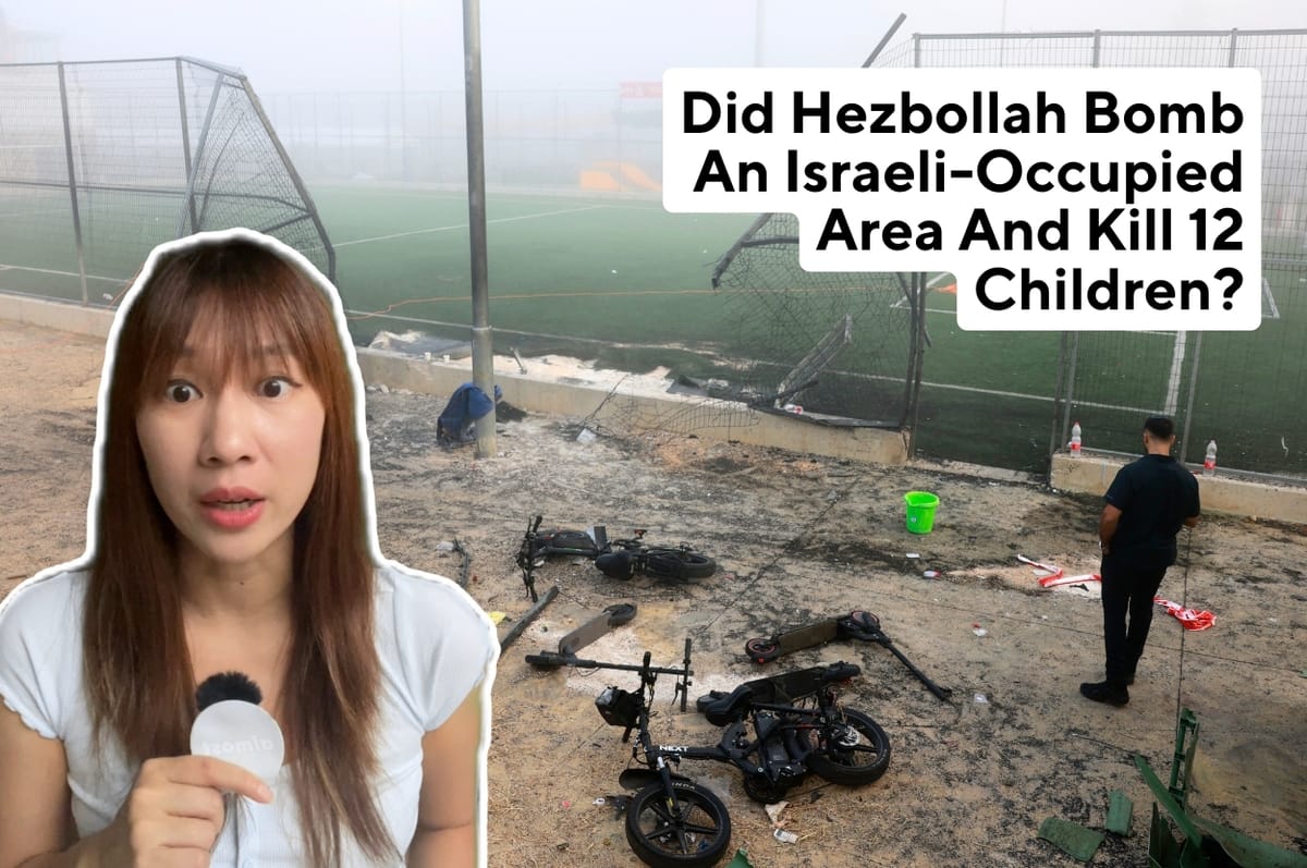 Did Hezbollah Bomb An Israeli-Occupied Area And Kill 12 Children?